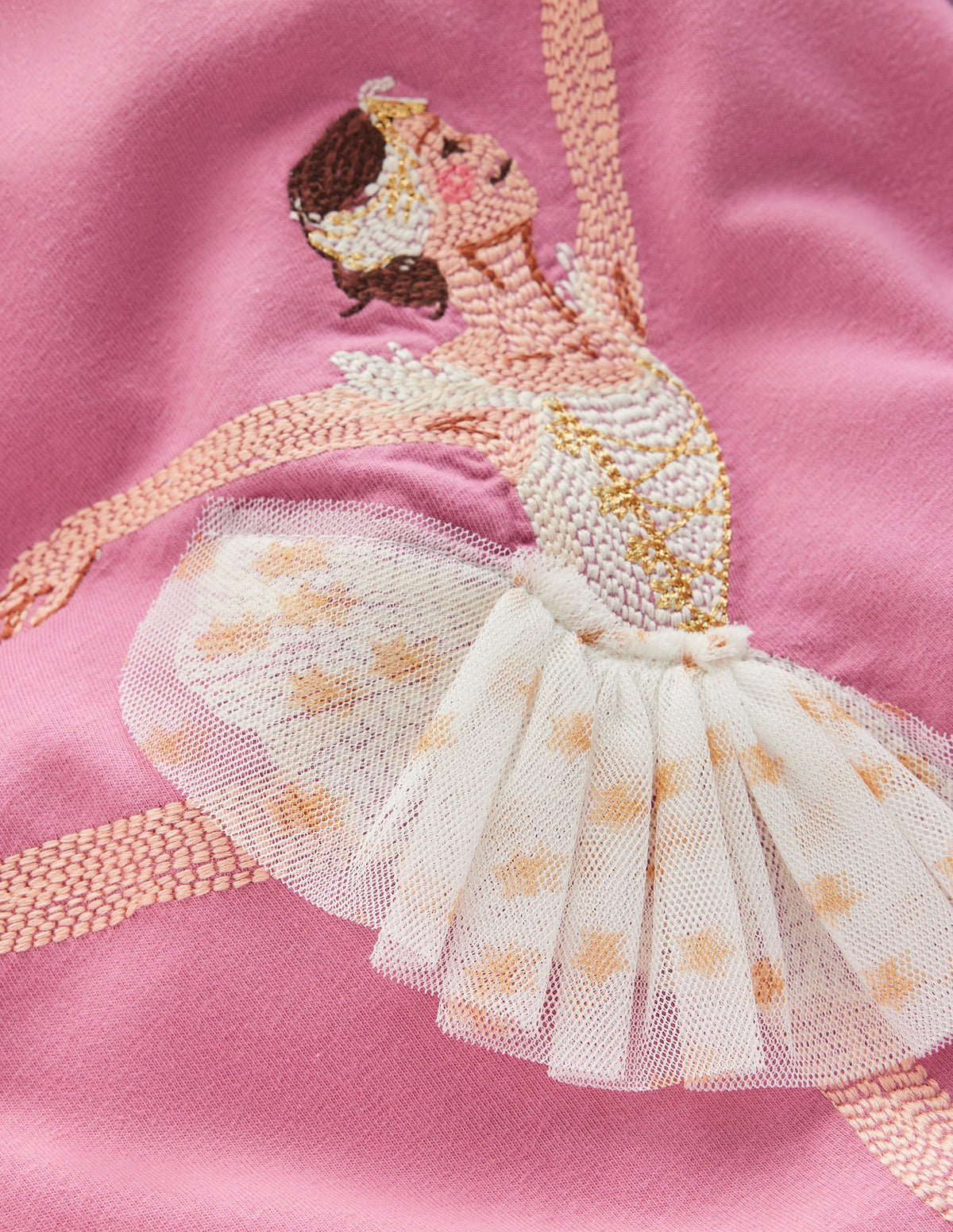Long Sleeve Superstitch Tee-Pink Ballerina - Image 3