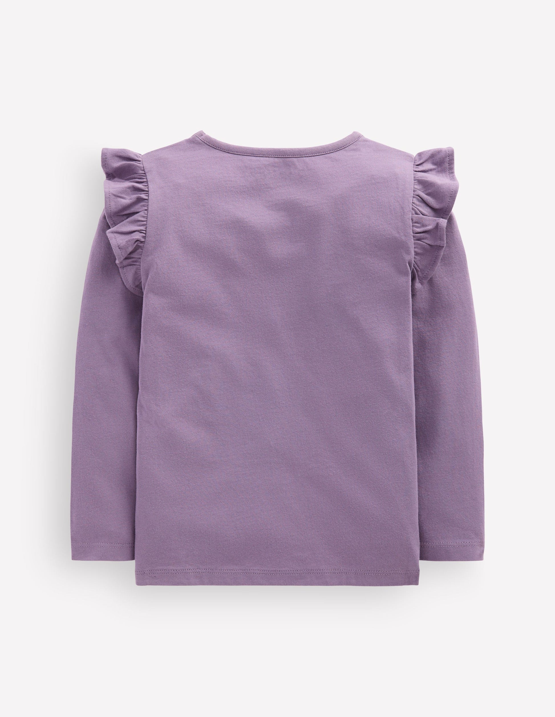 Long Sleeve Superstitch Tee-Nocturnal Purple Owl-2