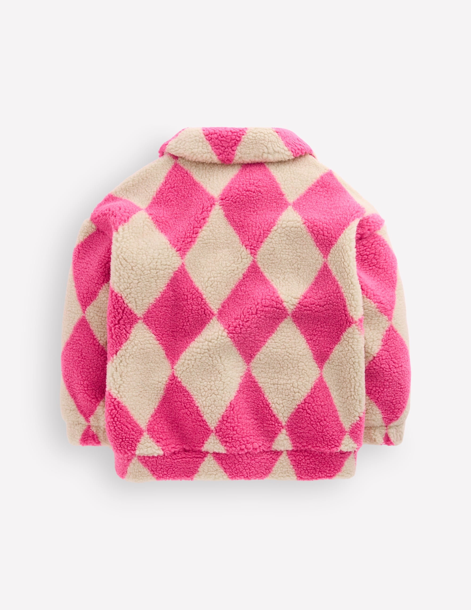 Collared Borg Jacket-Argyle - Image 6