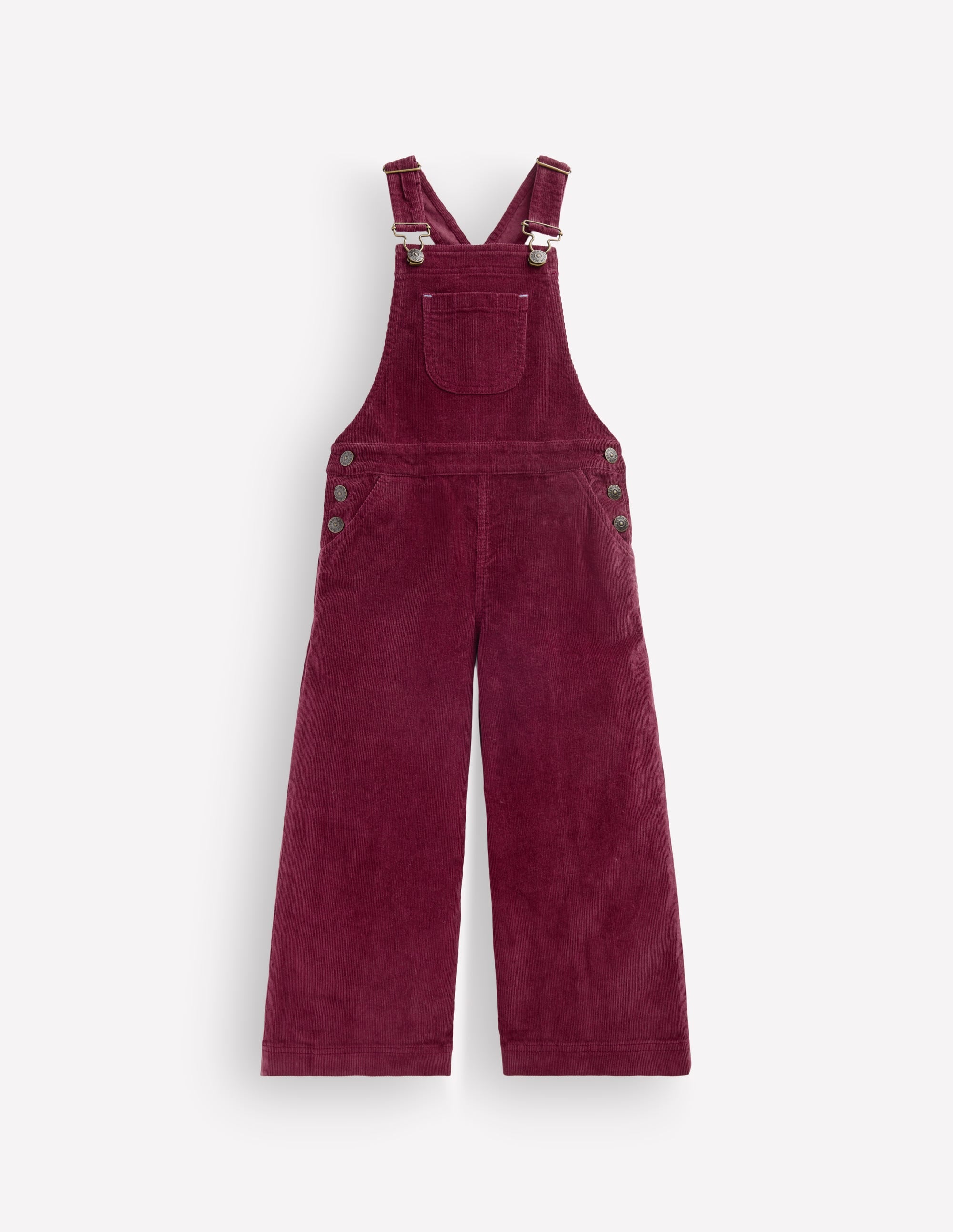 Wide Leg Dungarees-Deep Wisteria Cord - Image 3