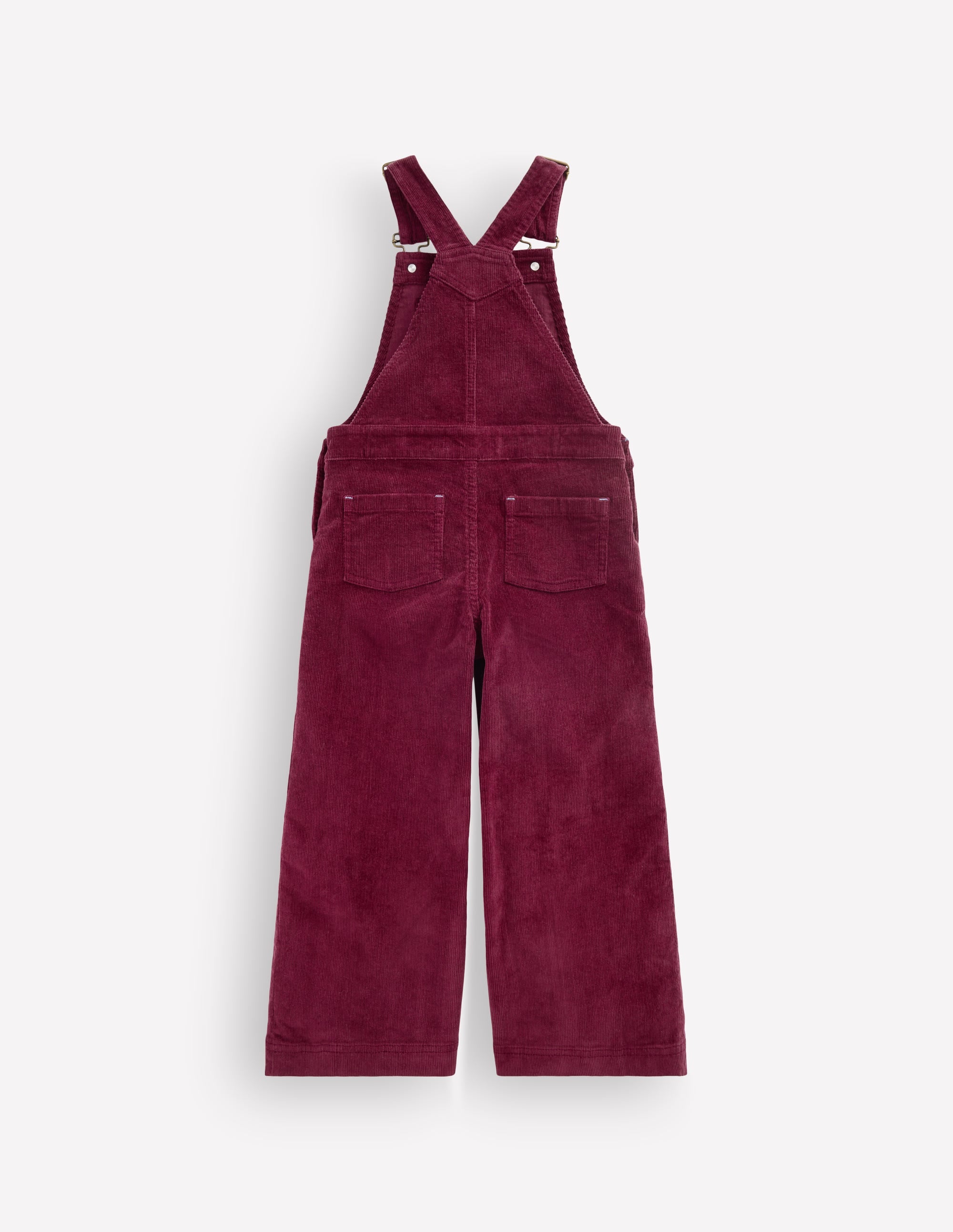 Wide Leg Dungarees-Deep Wisteria Cord - Image 4