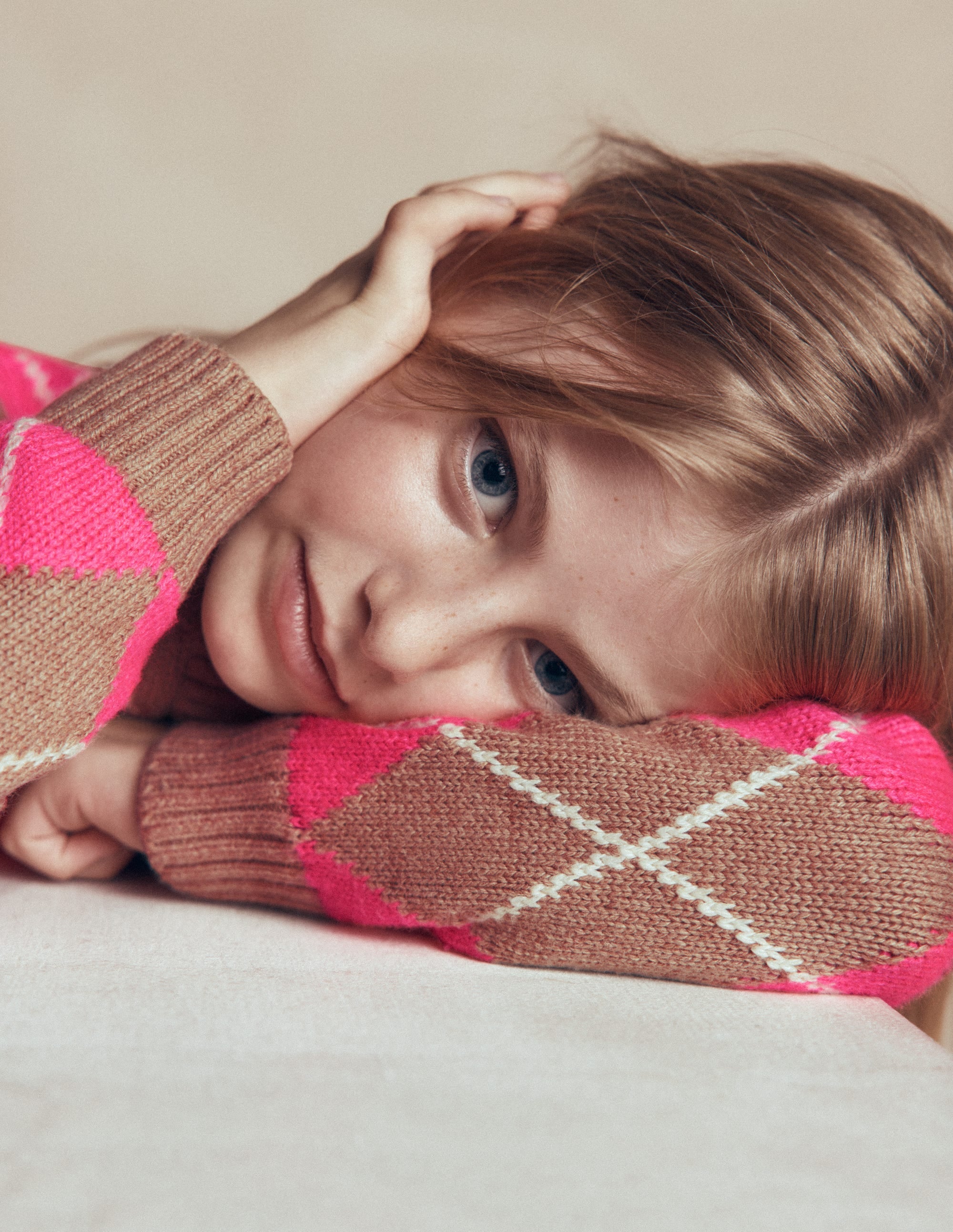 Fun Cardigan-Camel Melange - Image 4