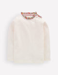 Frill Neck Breton-Soft Ivory