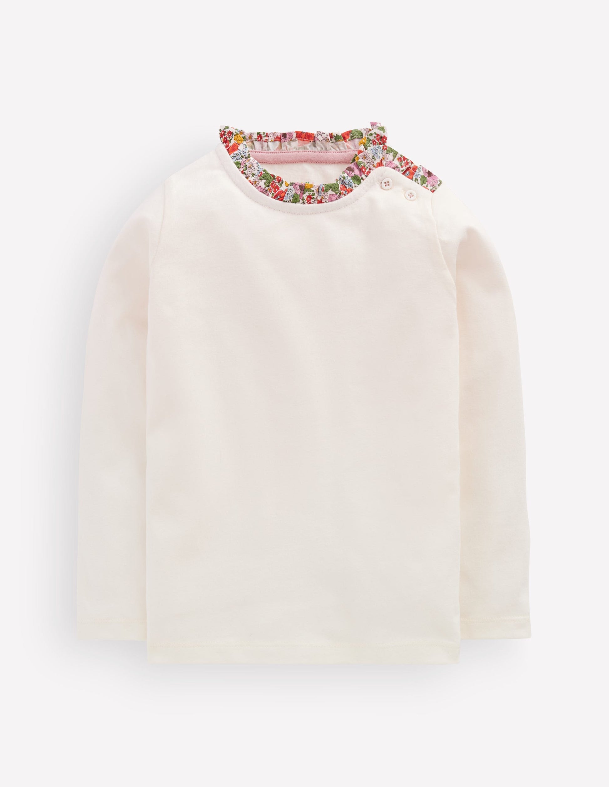 Frill Neck Breton-Soft Ivory-1