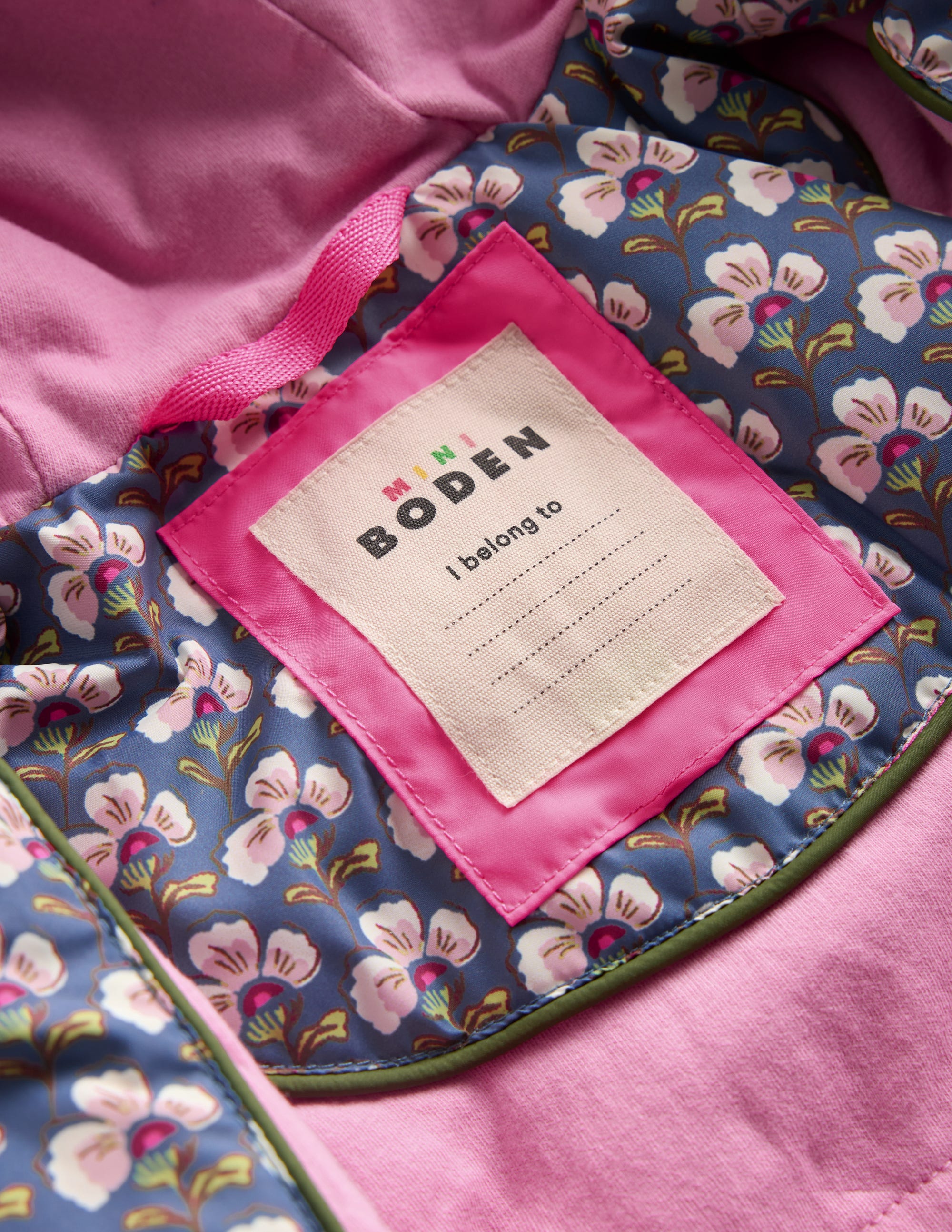 Longline Quilted Jacket-Hotchpotch Floral - Image 8