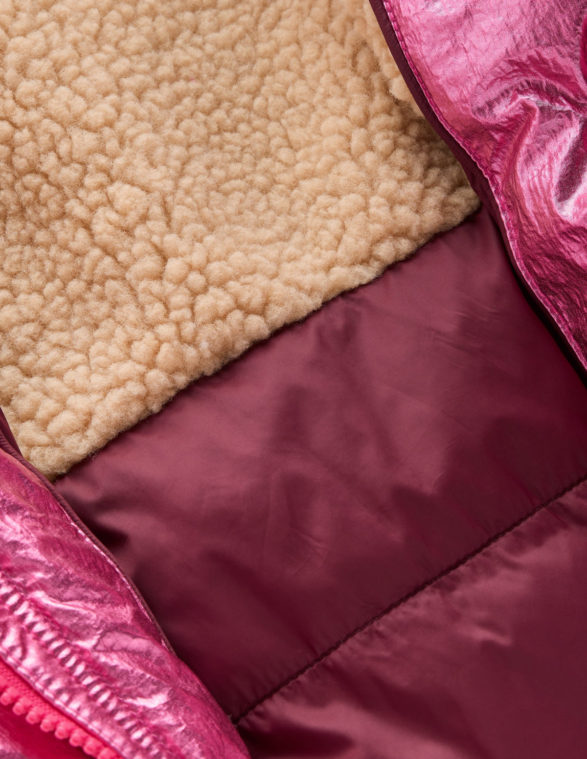 Metallic Puffer-Summer Berry Metallic - Image 5