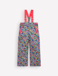 All-Weather Waterproof Trouser-Neon Pink Ditsy Floral