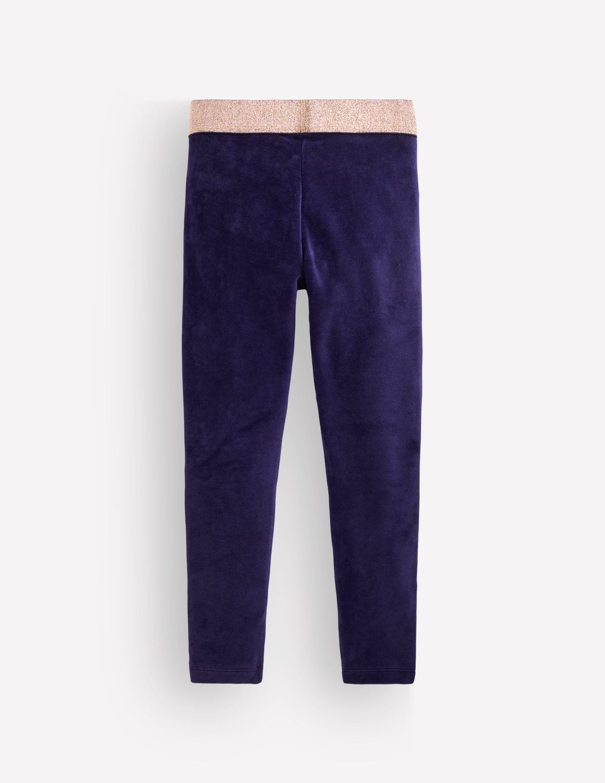Velvet Leggings-College Navy-2