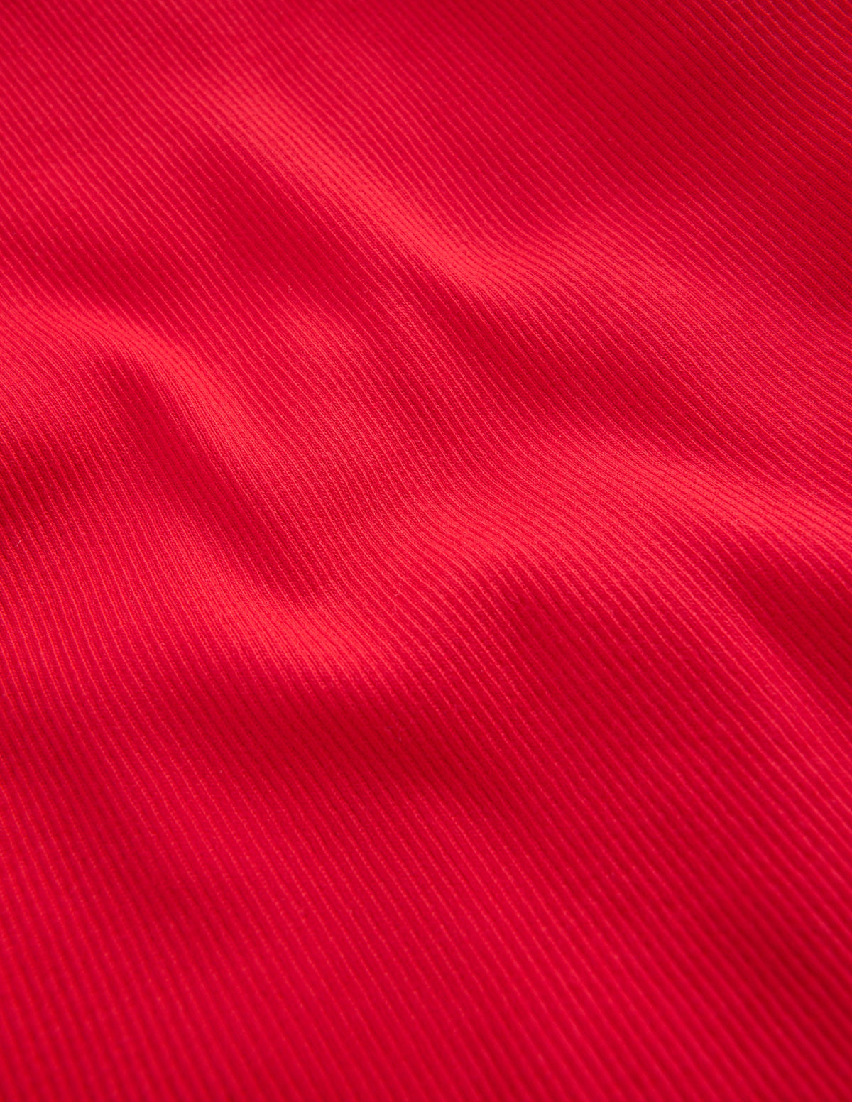 Lace Trim Roll Neck Top-Poppy Red-3