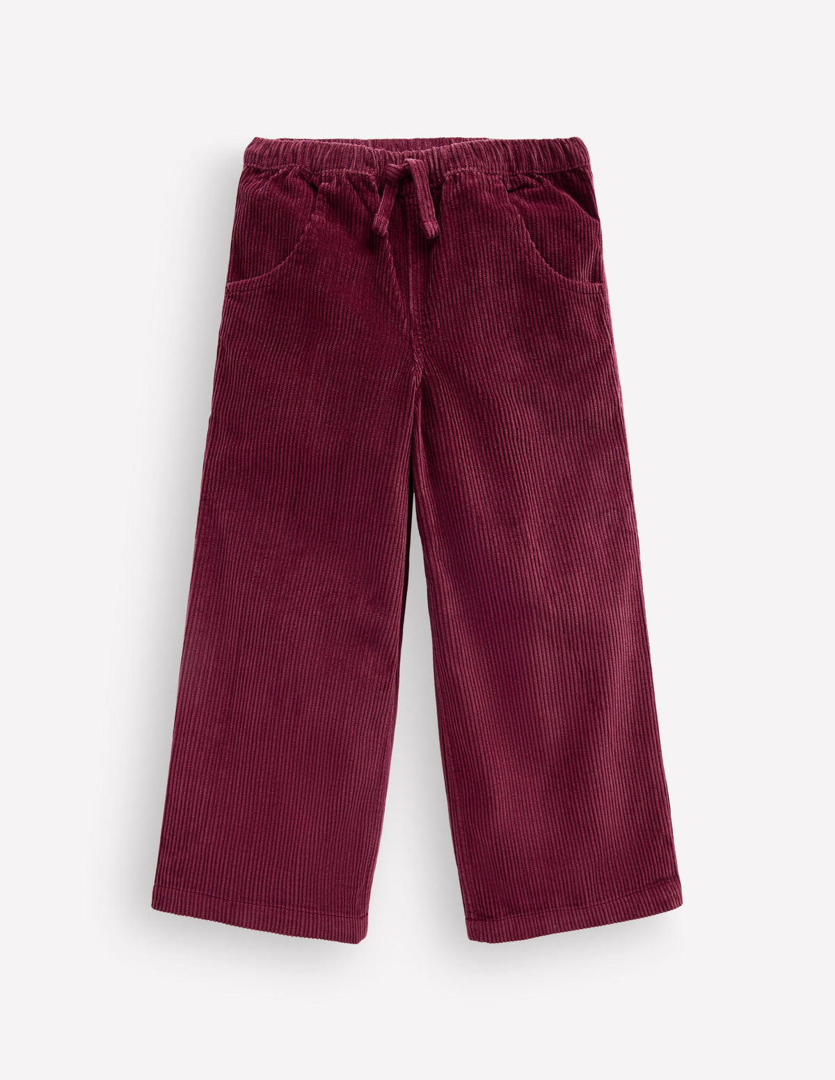 Draw Cord Trousers-Deep Wisteria-1