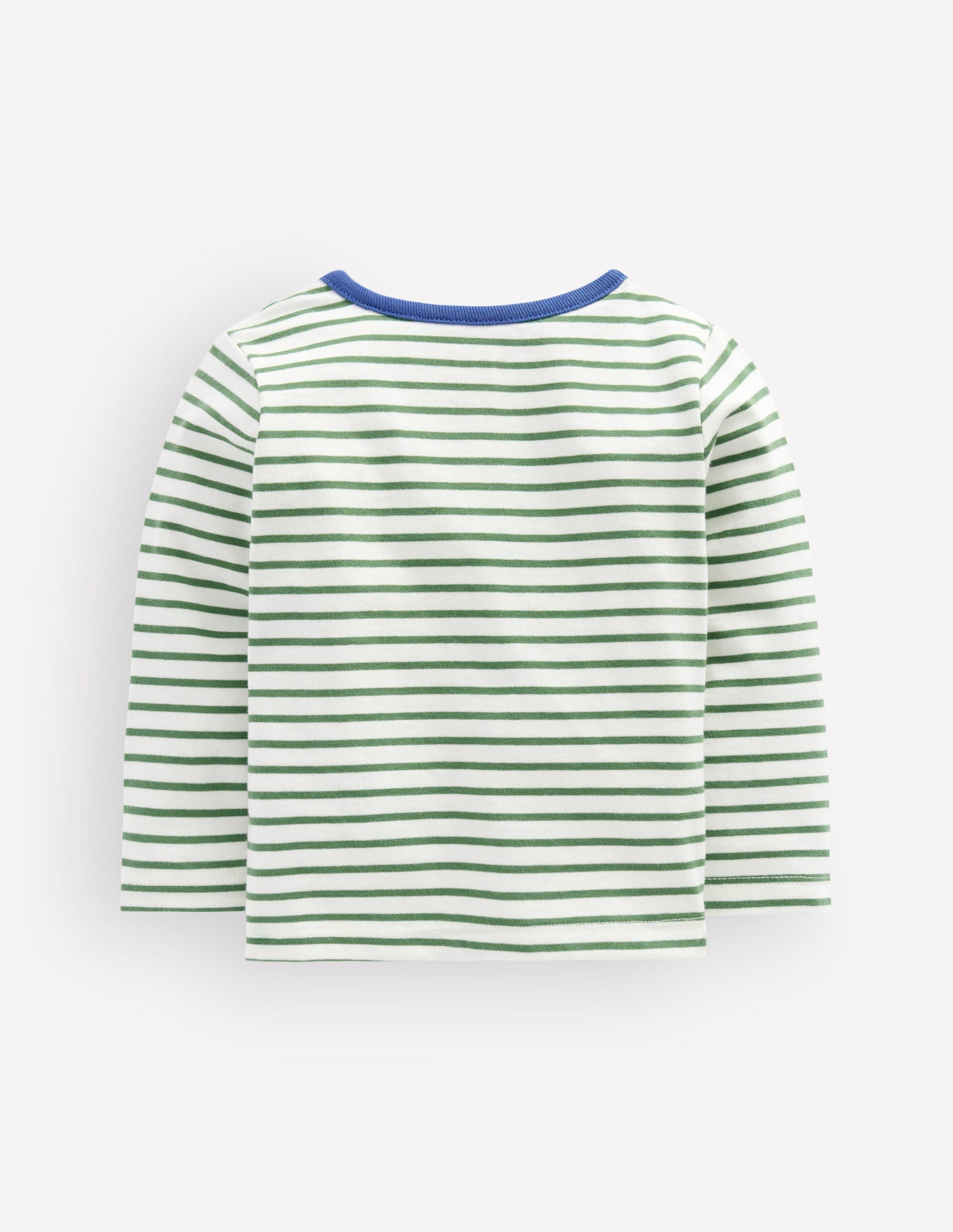 Twin Pack Cotton T-Shirt-Multi Stripe-2