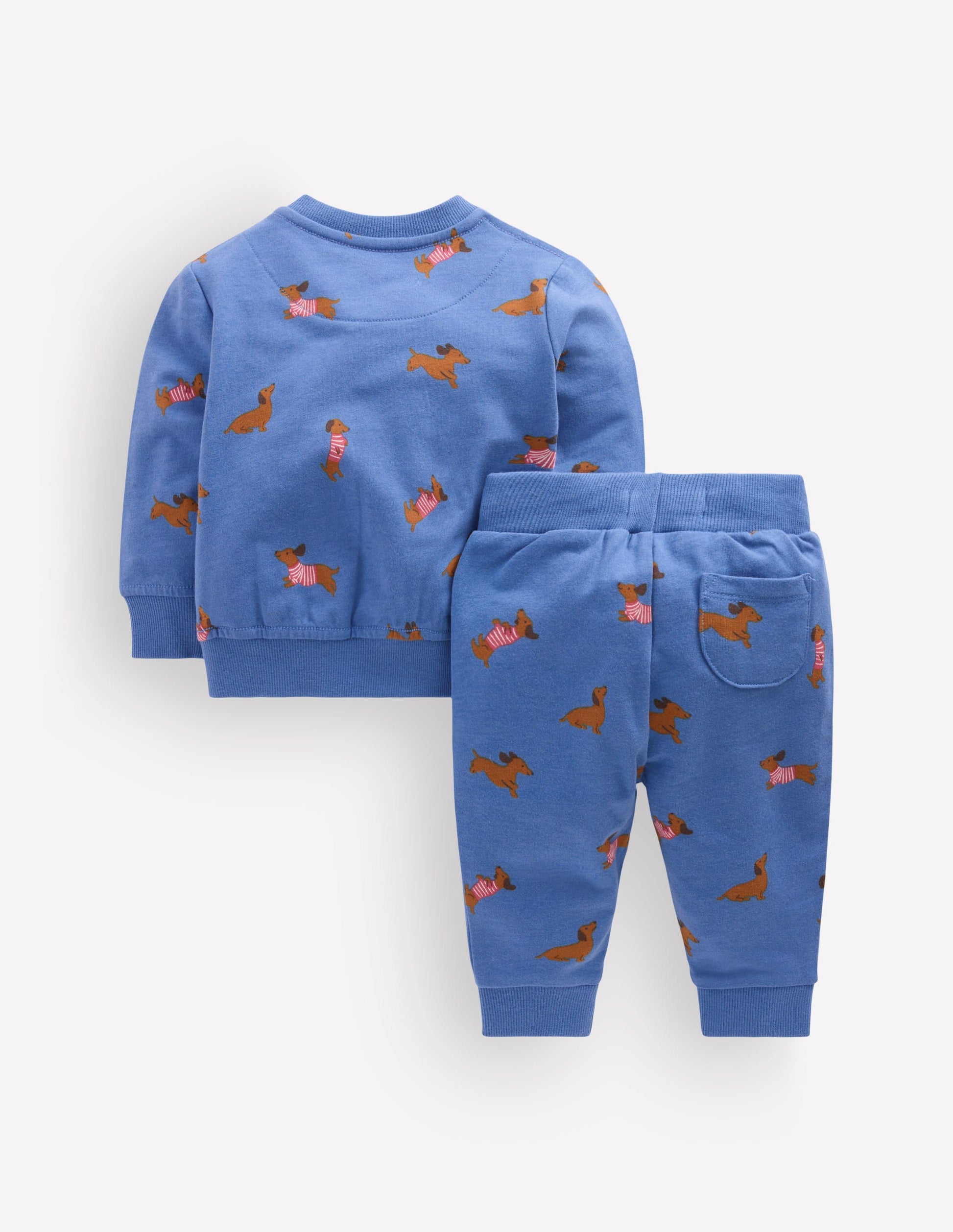 Sweatshirt Play Set-Blue Sausage Dog-2