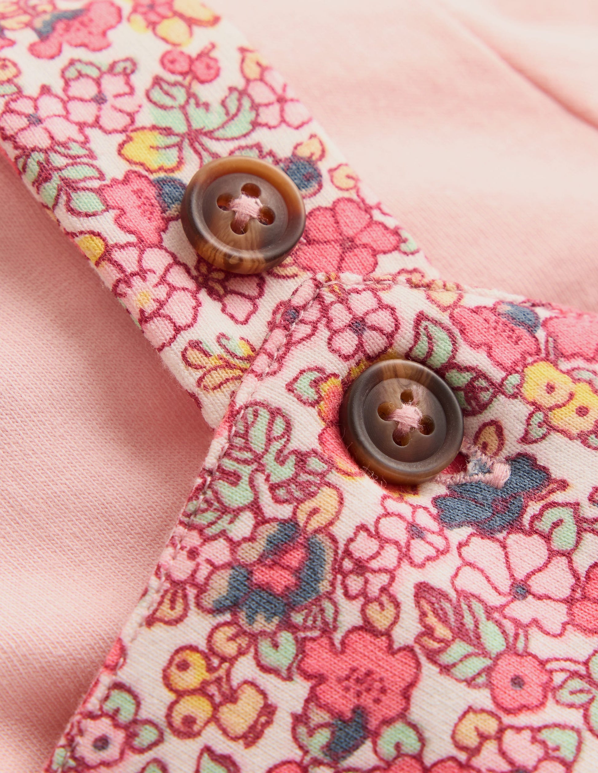 Jersey Dungarees Set-Multi Ditsy Floral-3