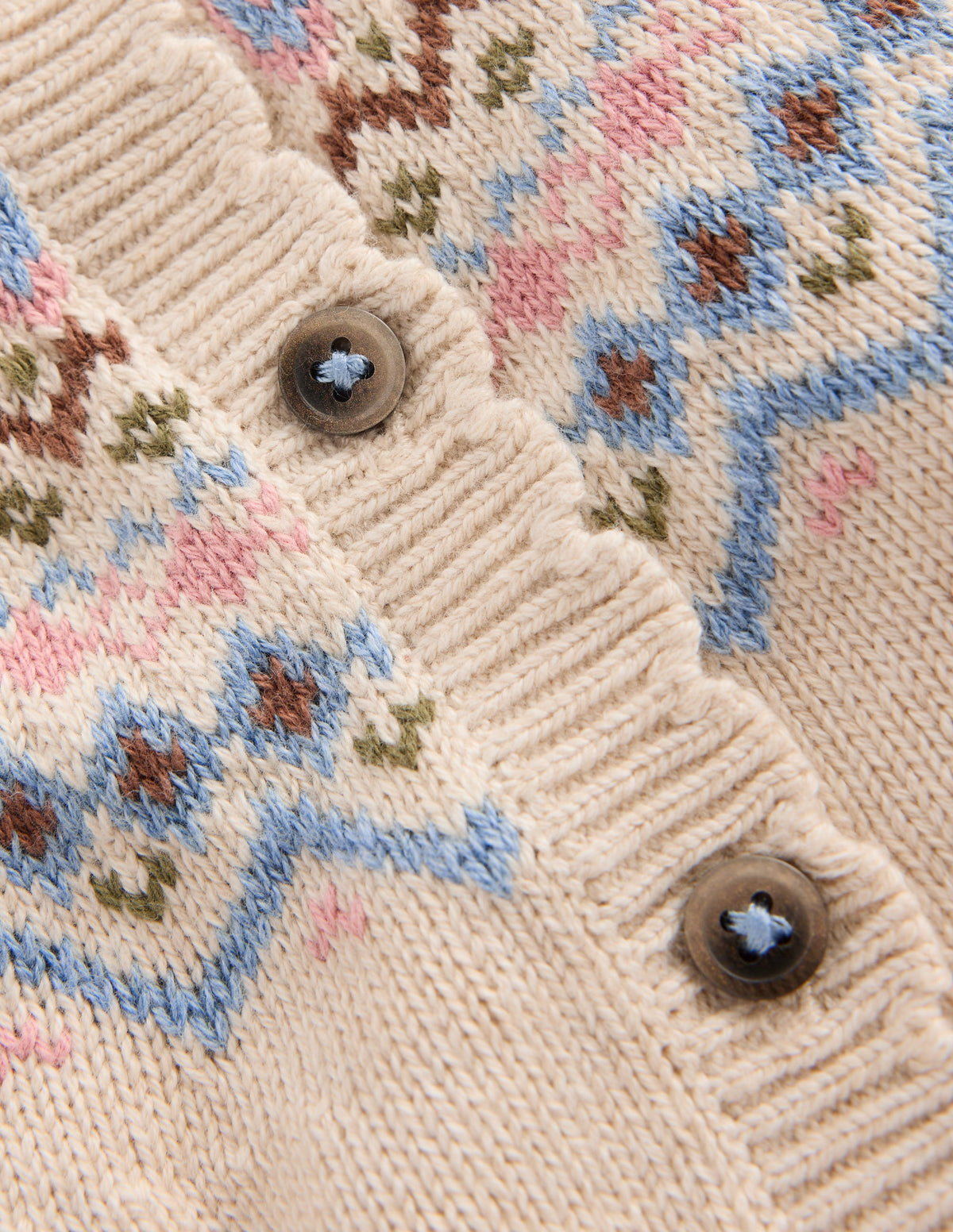 Fair Isle Knitted Play Set-Oatmeal Marl - Image 3