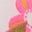 Floaty Shirred Dress-Yellow Flower Stem