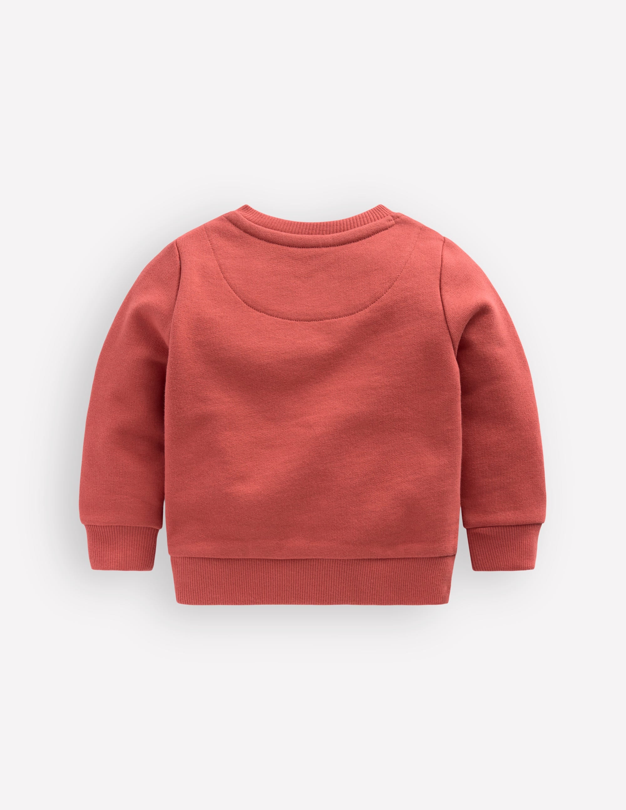 Chain Stitch Sweatshirt-Jam Red Campervan - Image 2