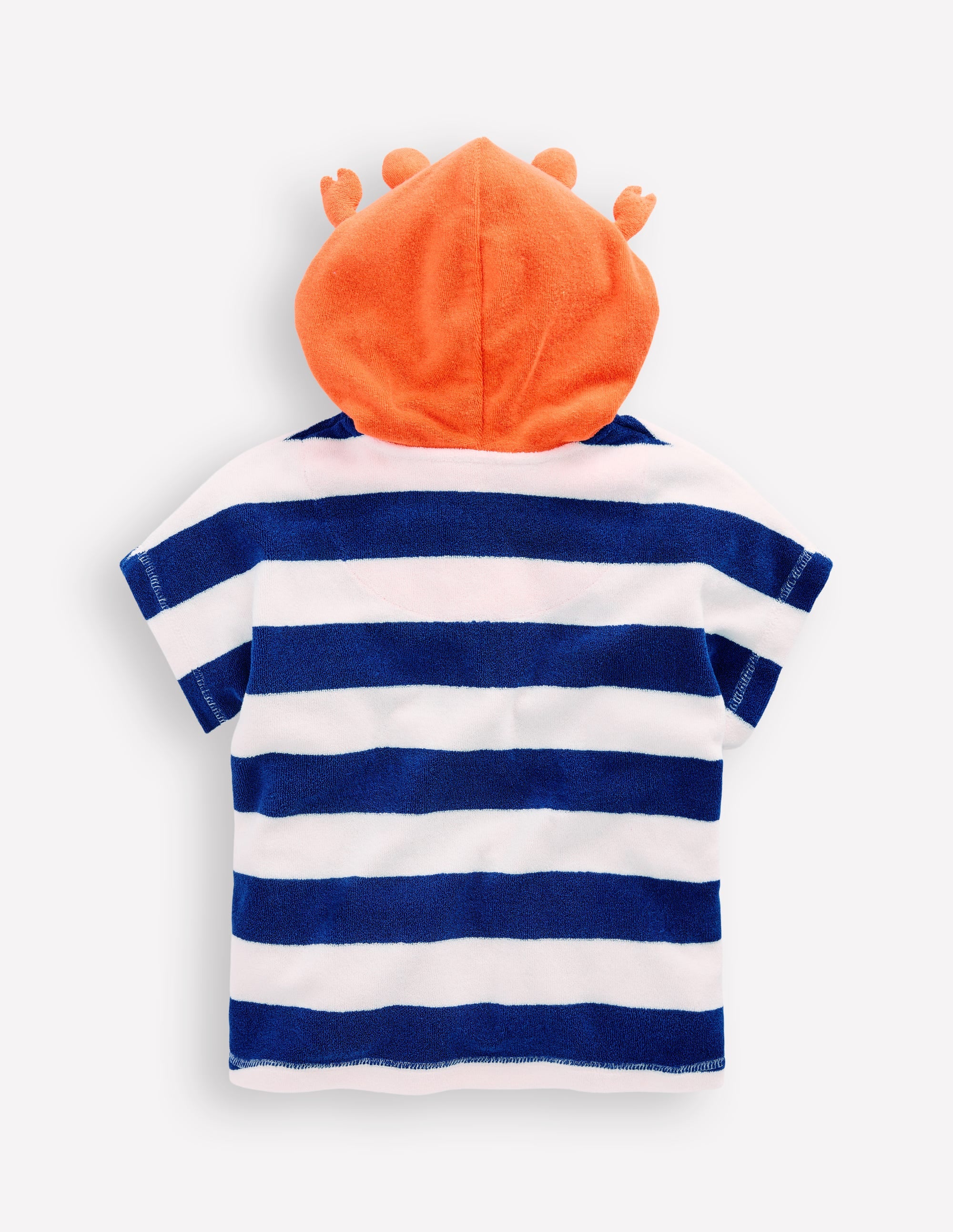Novelty Towelling Throw-on-Blue Crab - Image 2