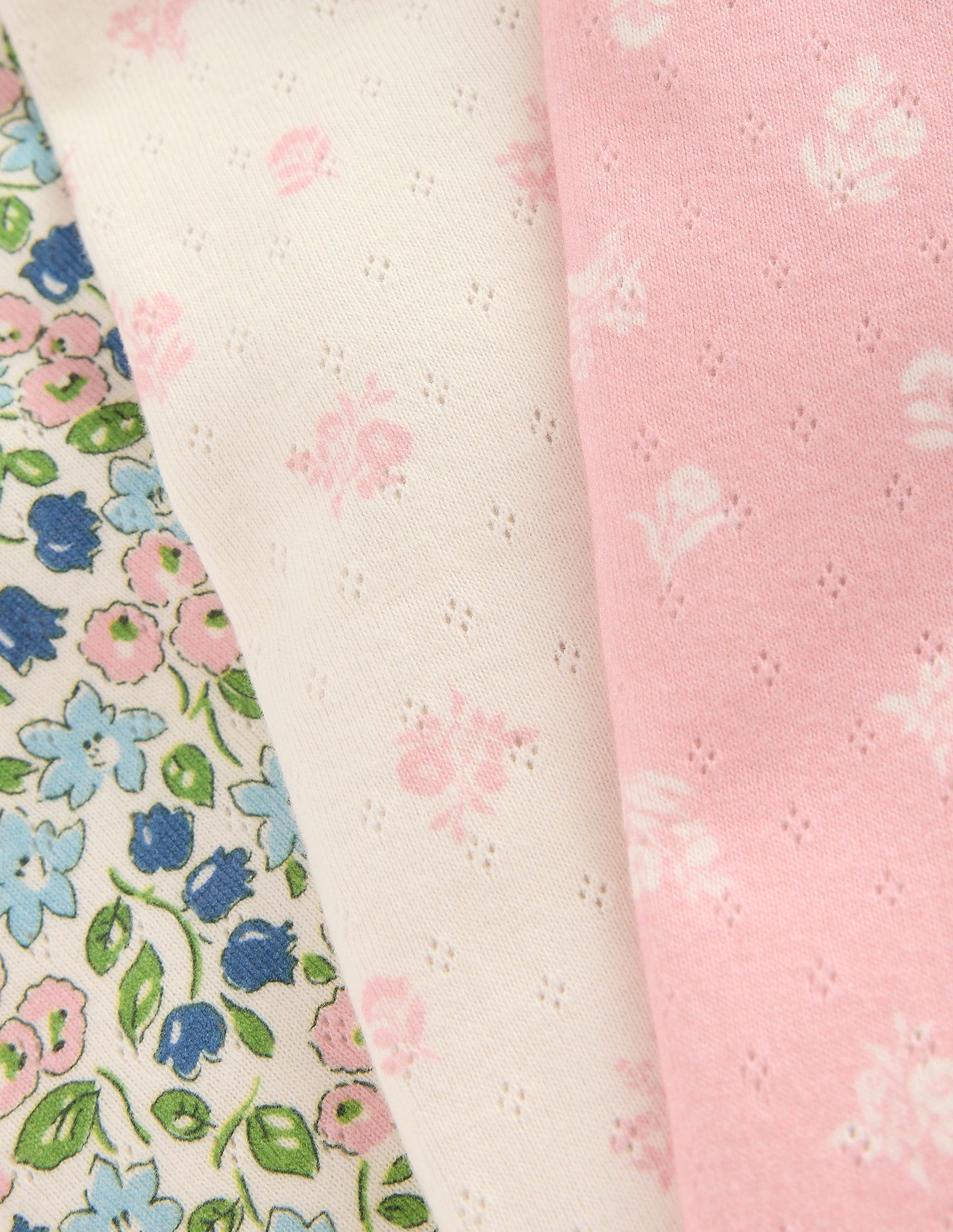 Pointelle 3-pack Leggings-Multi Ditsy Floral