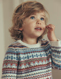 Fair isle Jumper-Multi Soft Fair Isle
