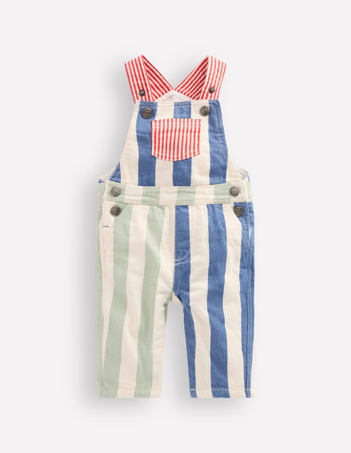 Woven Dungaree-Multi Hotchpotch