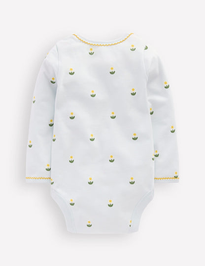 3-pack Cotton Bodies-Multi Daisy-2