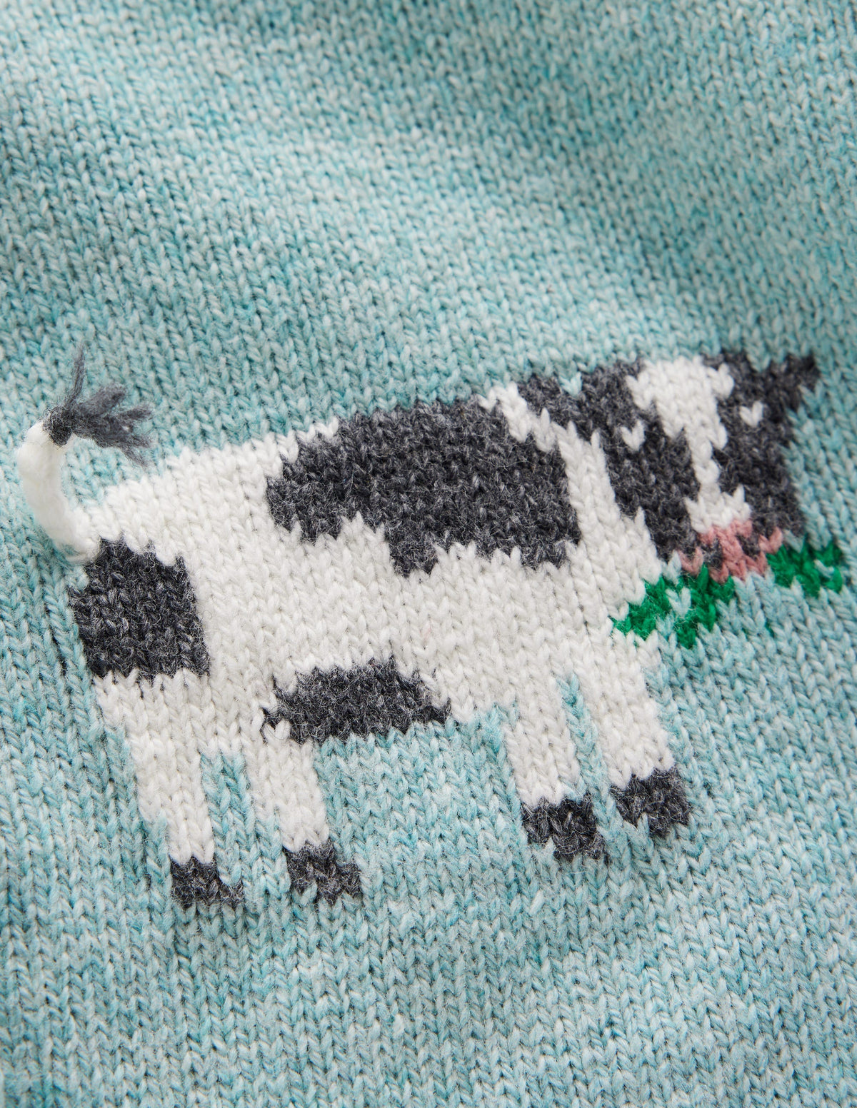 Fun Logo Cardigan-Georgian Blue Farm Yard - Image 3