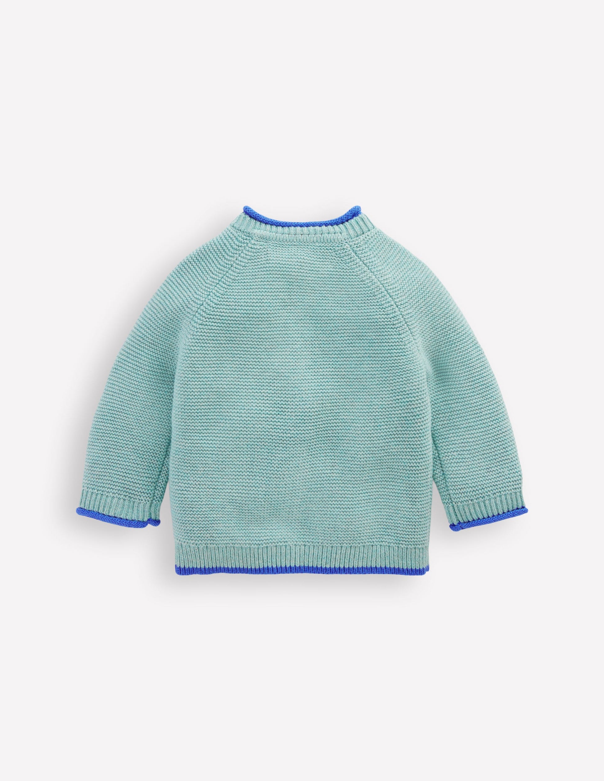 Cotton Logo Cardigan-Aquifer Eggs-2