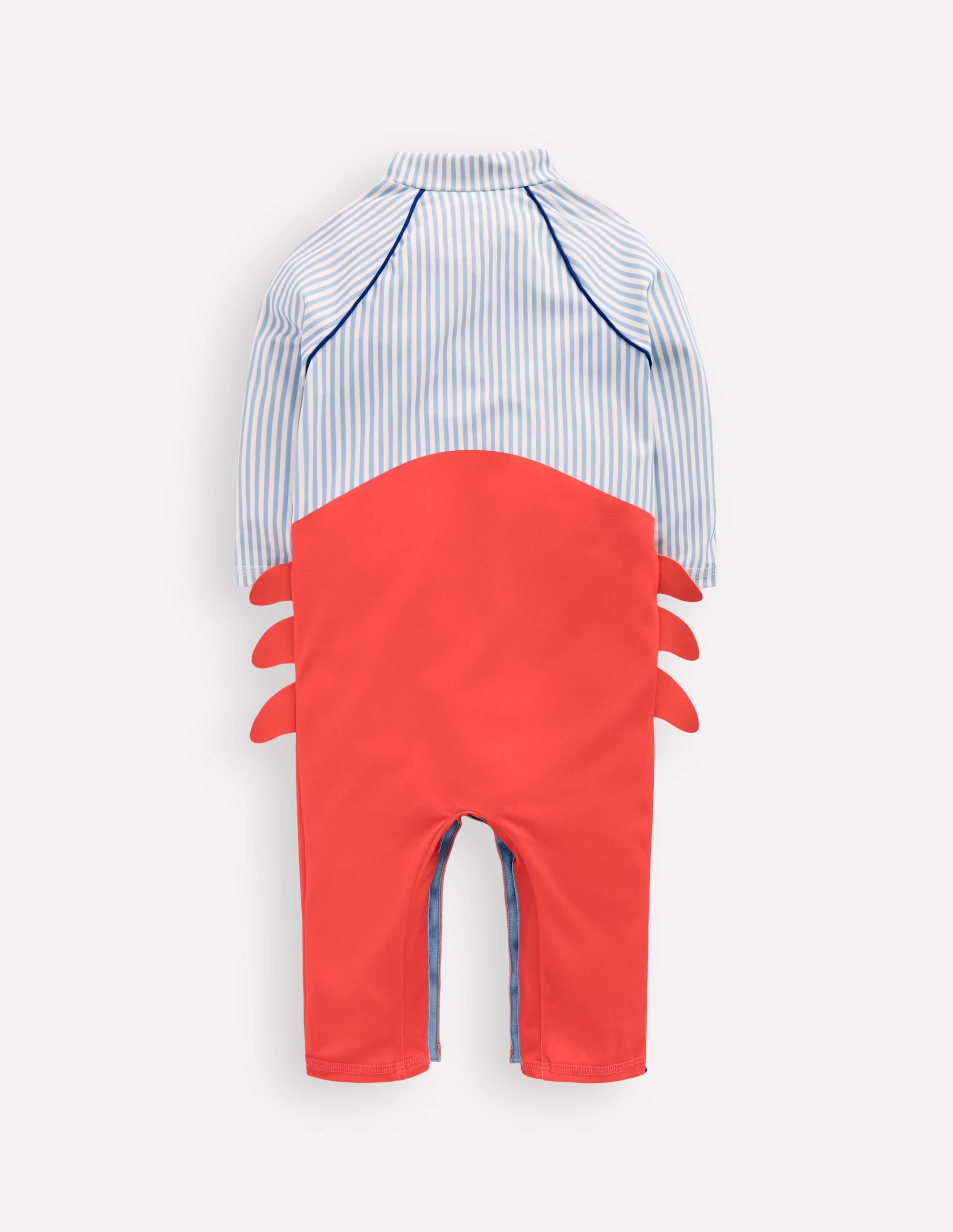 Logo Sun Safe Surfsuit-Glacier Blue Crab - Image 2