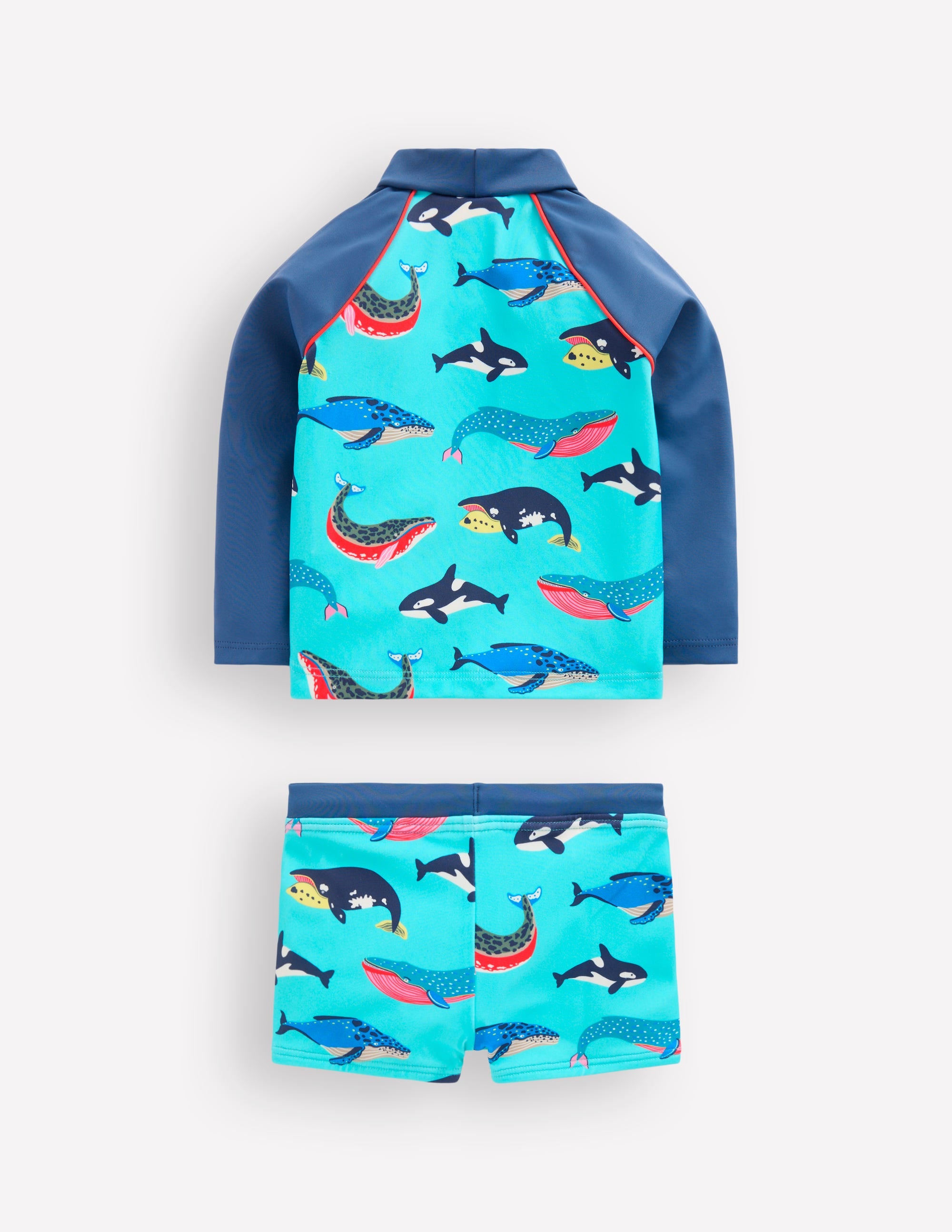 Rash Vest Set-Blue Whales - Image 2