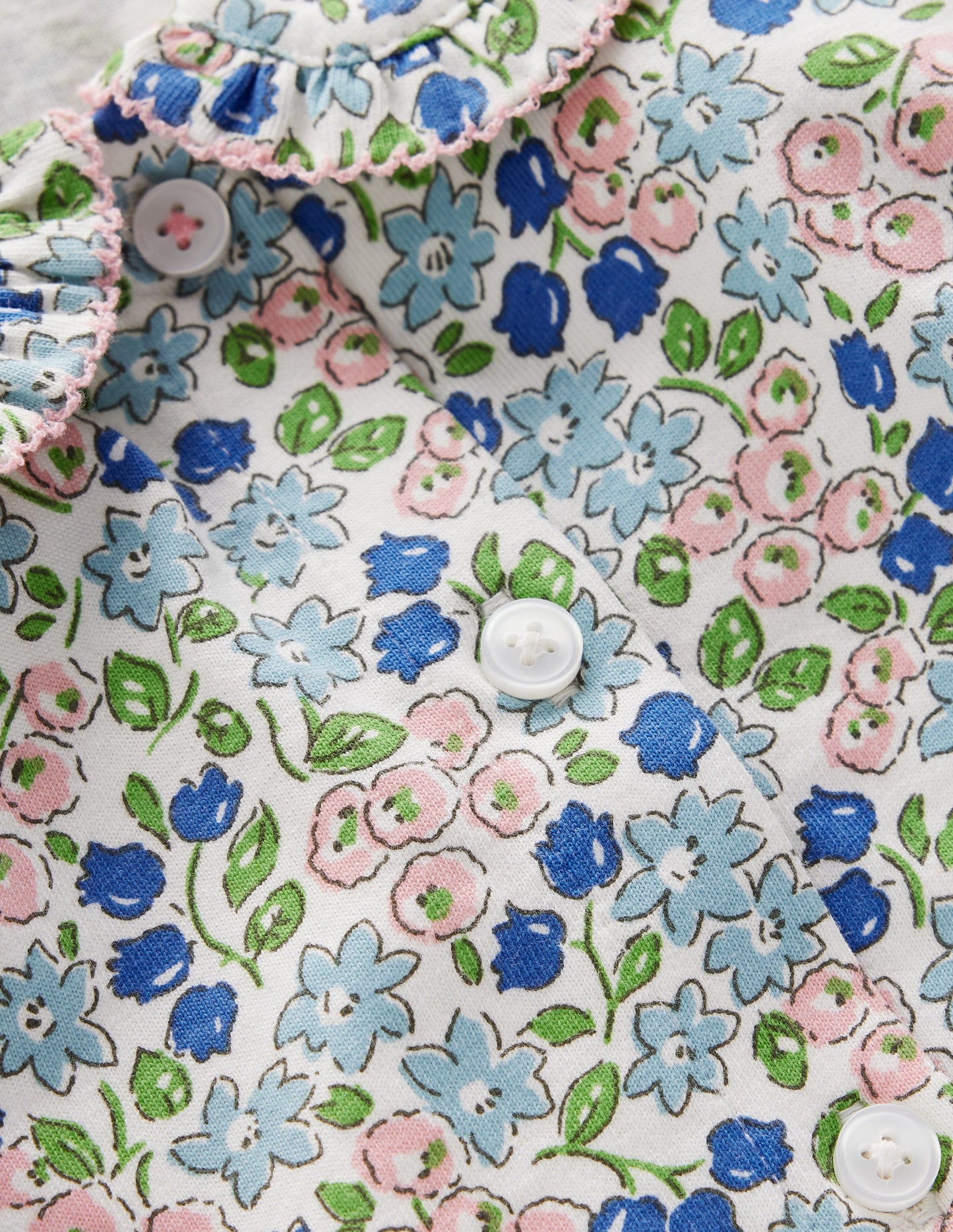 Collared Jersey Play Set-Bluebell Flowerbed