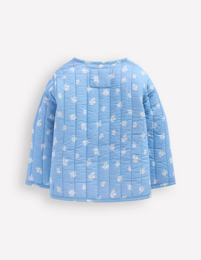 Appliqué Quilted Jacket-Multi Patchwork-2