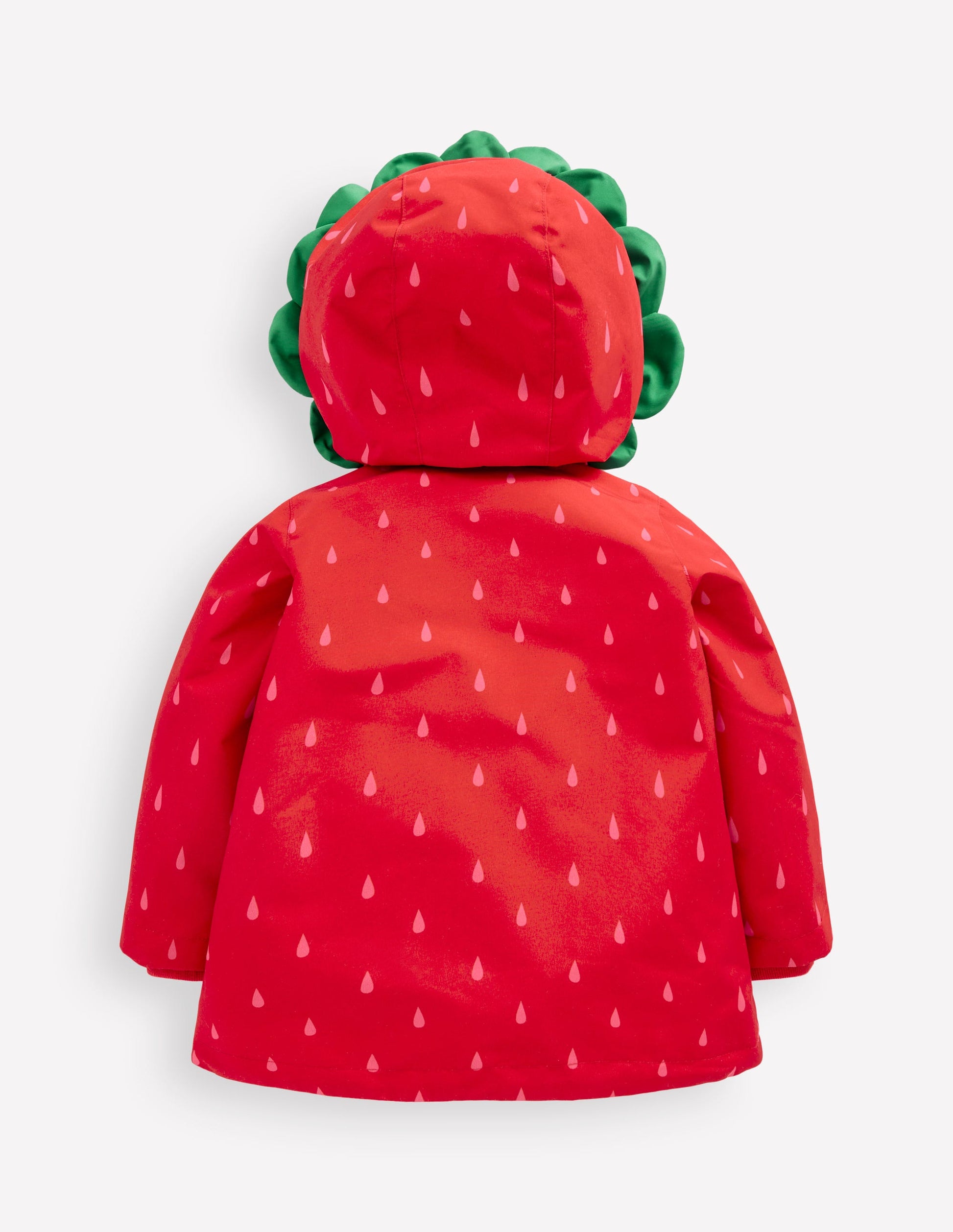 Novelty Fisherman Coat-Strawberry-2