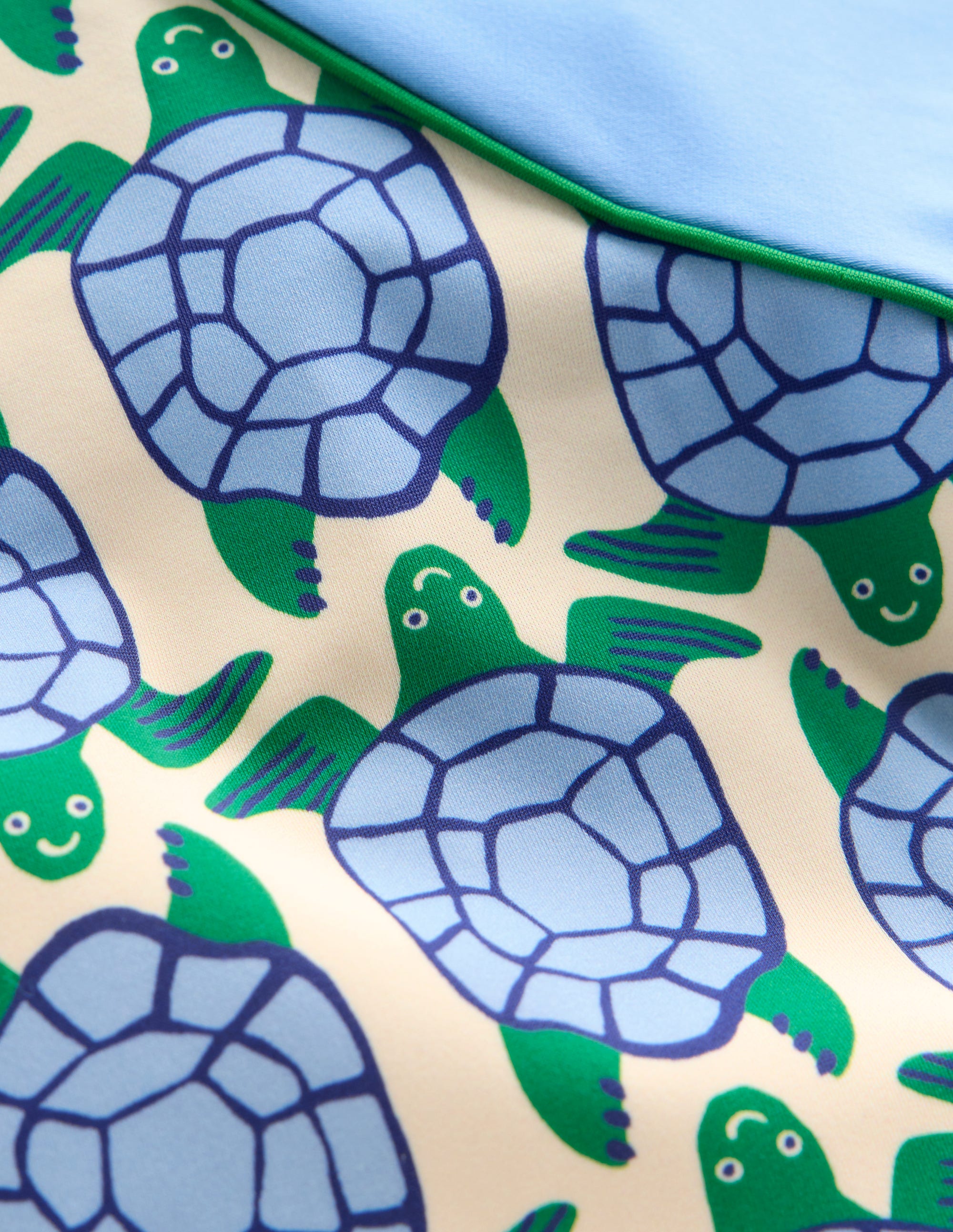 Rash Vest Set-Blue Geo Turtles - Image 3