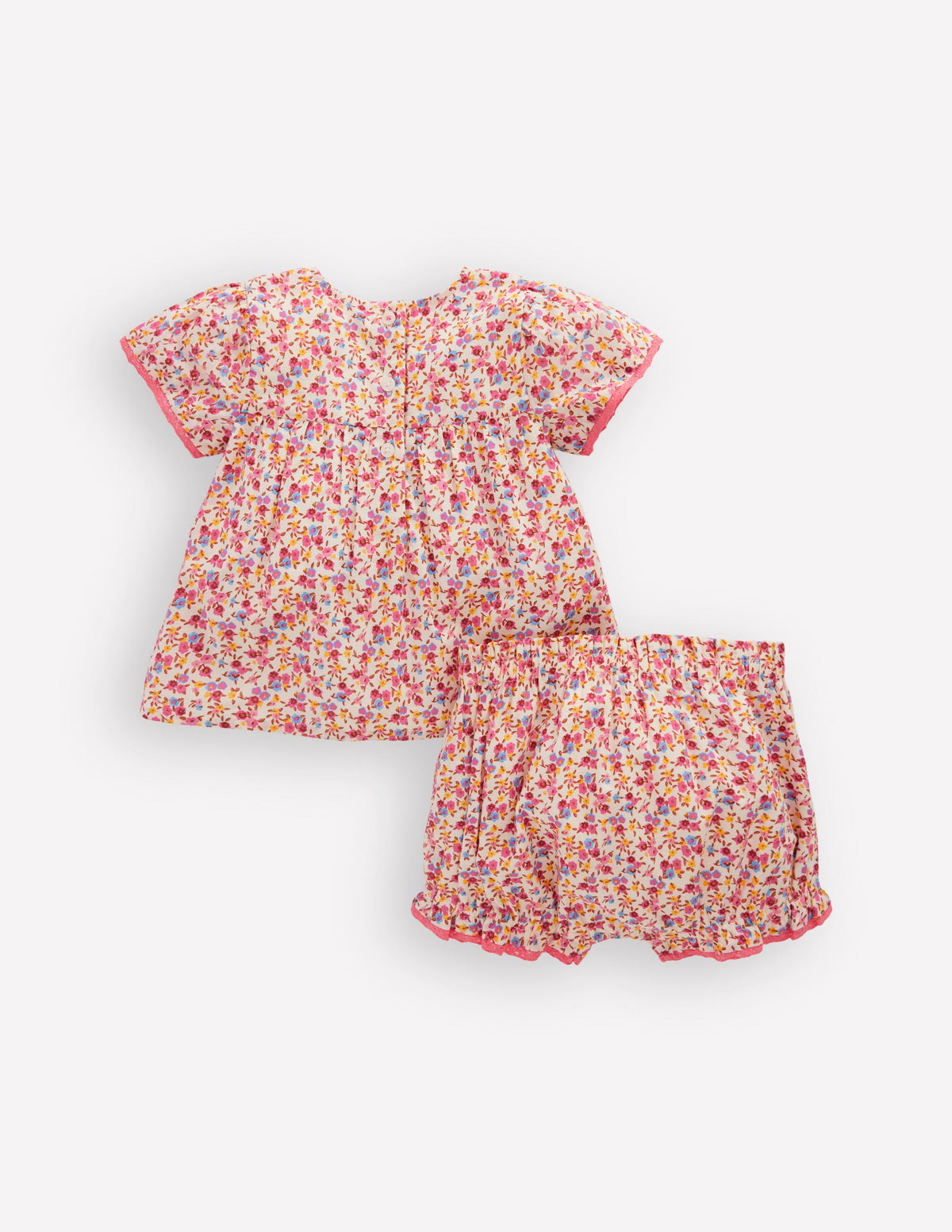 Woven Bloomers Play Set-Pink Ditsy Floral - Image 2