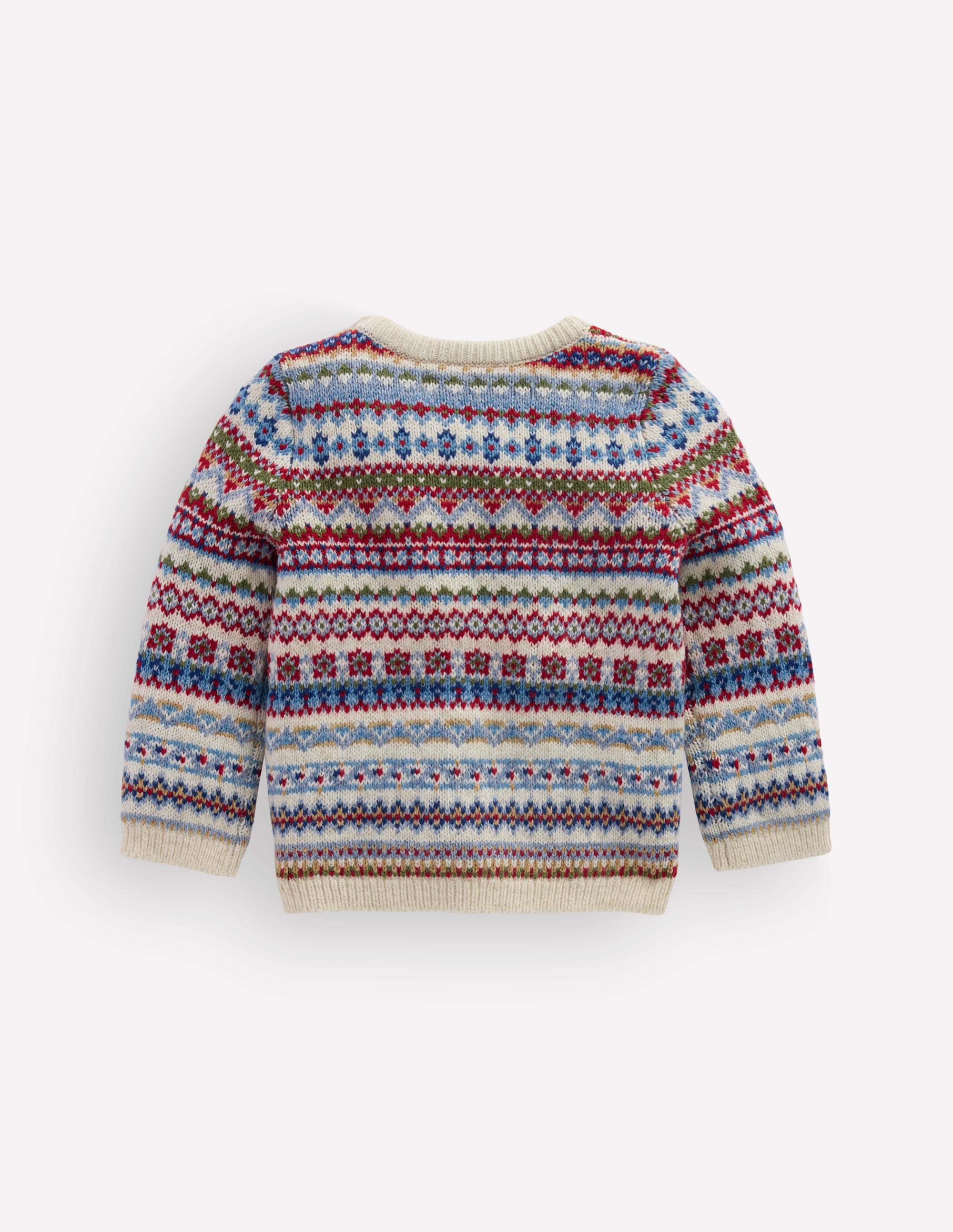 Fair isle Jumper-Multi Soft Fair Isle - Image 4