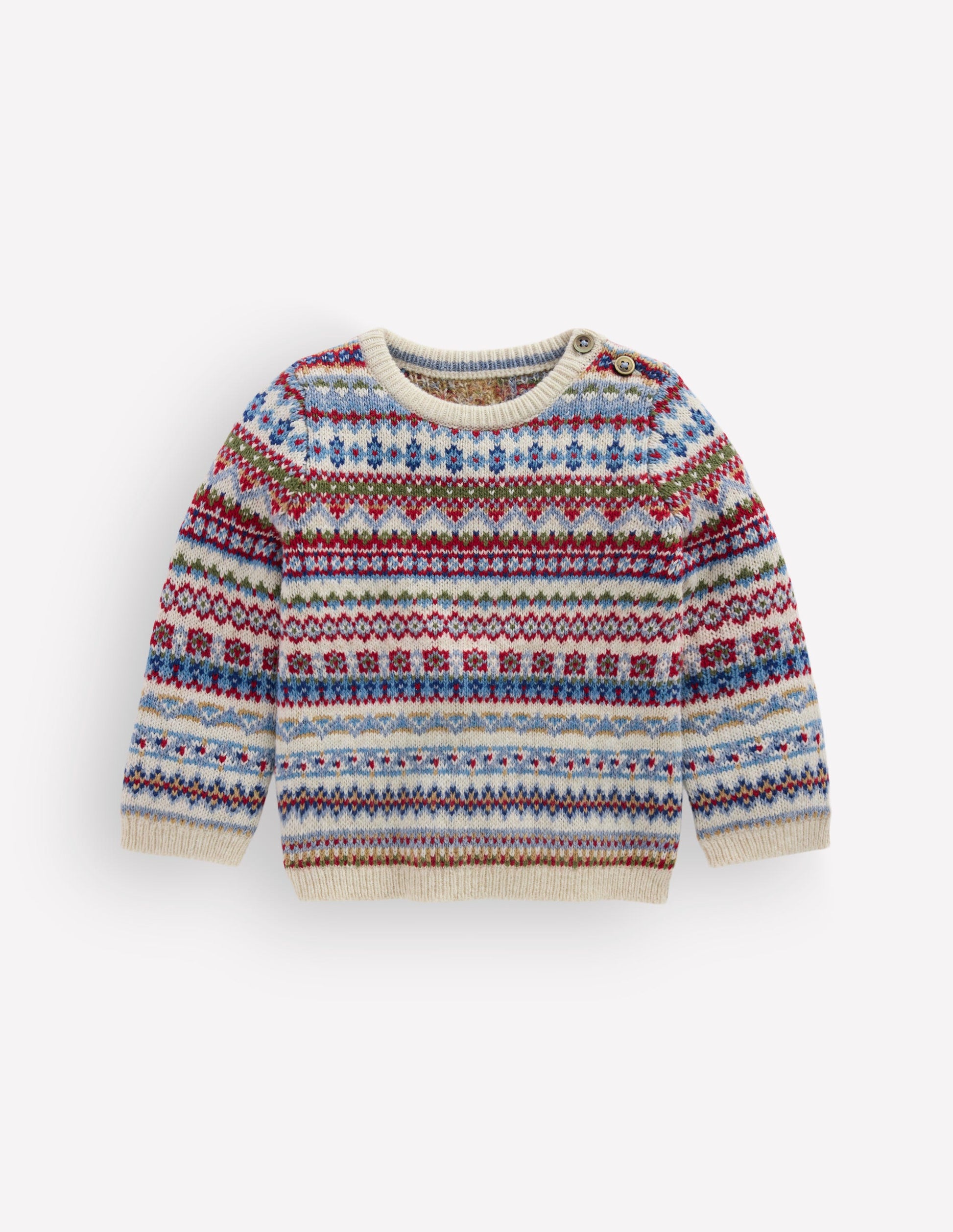 Fair isle Jumper-Multi Soft Fair Isle-3