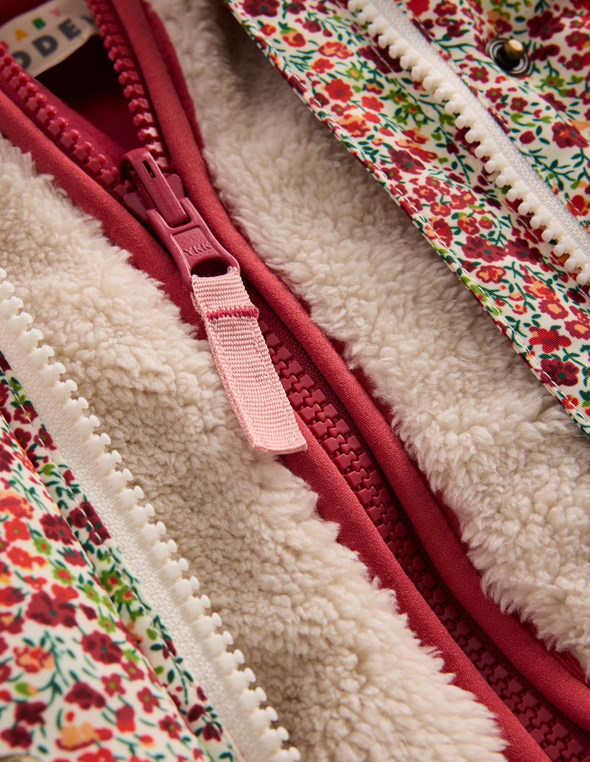 3-in-1 Shower Resistant Coat-Poppy Field - Image 5