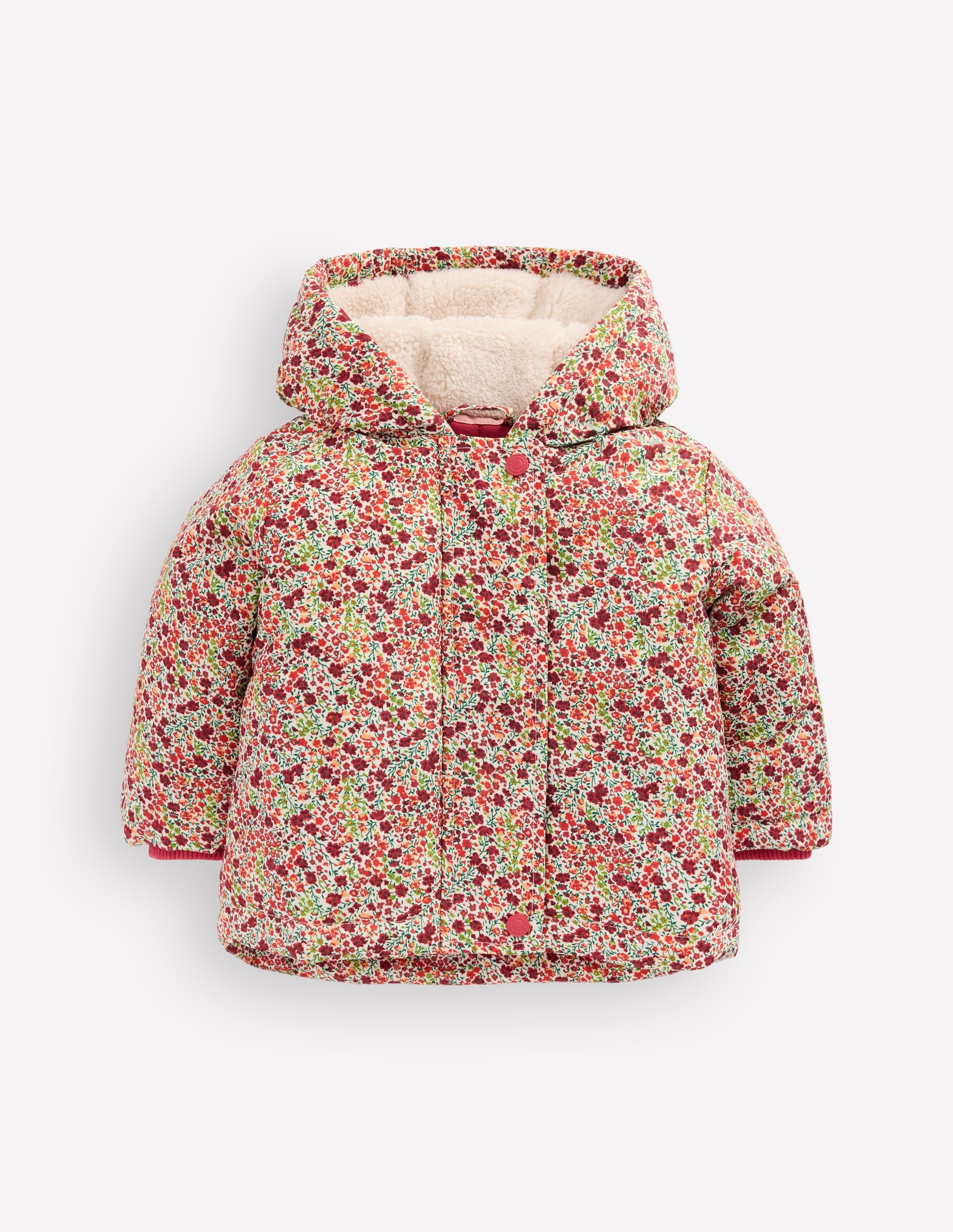 3-in-1 Shower Resistant Coat-Poppy Field - Image 1