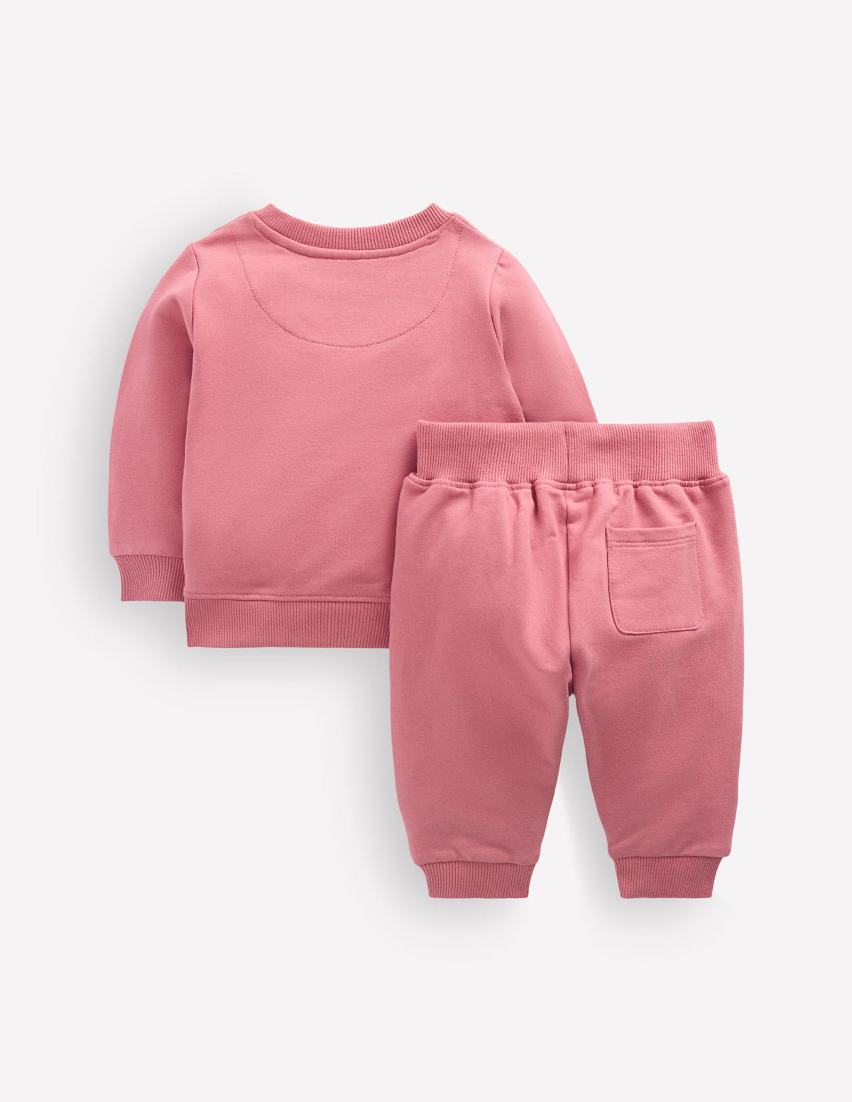 Appliqué Sweatshirt Set-Vintage Rose Applique Bows-3