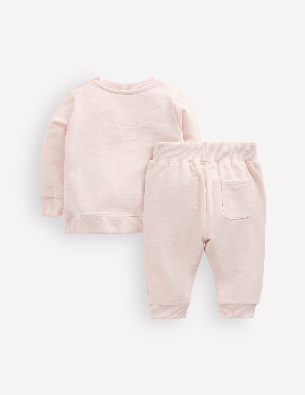 Appliqué Sweatshirt Set-Oatmeal Raspberries - Image 3