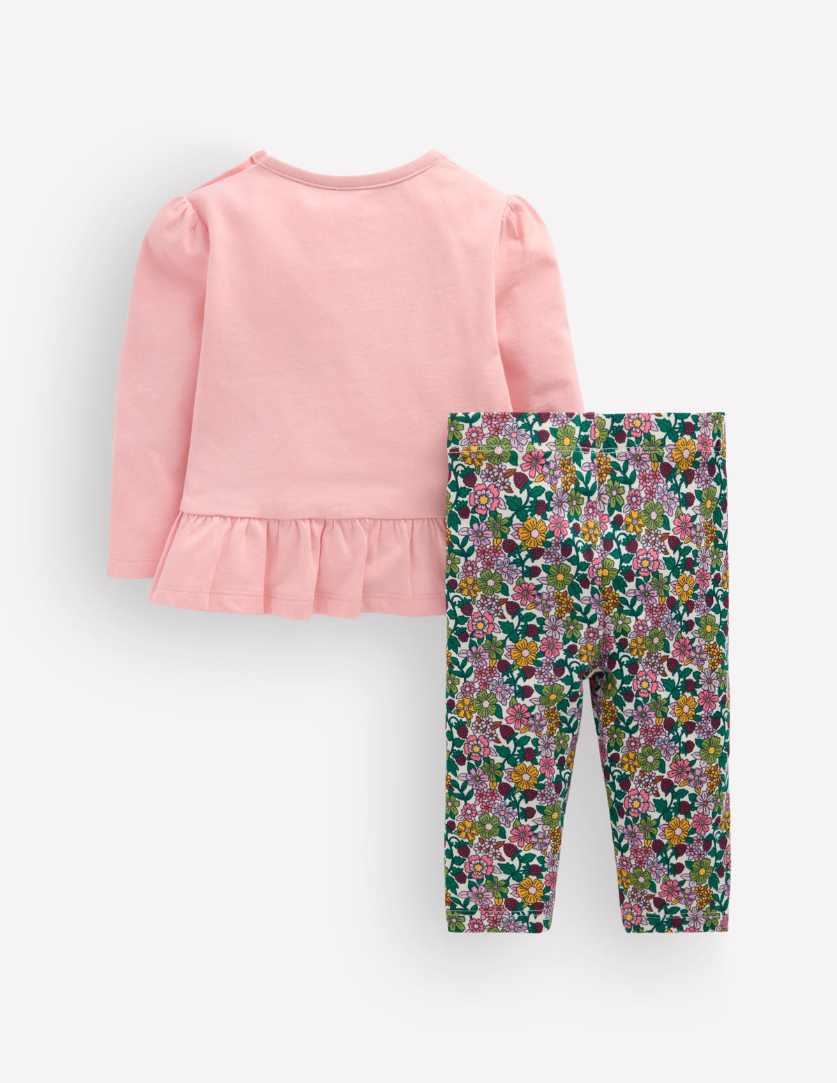 Appliqué Jersey Play Set-Heart Multi Floral - Image 3