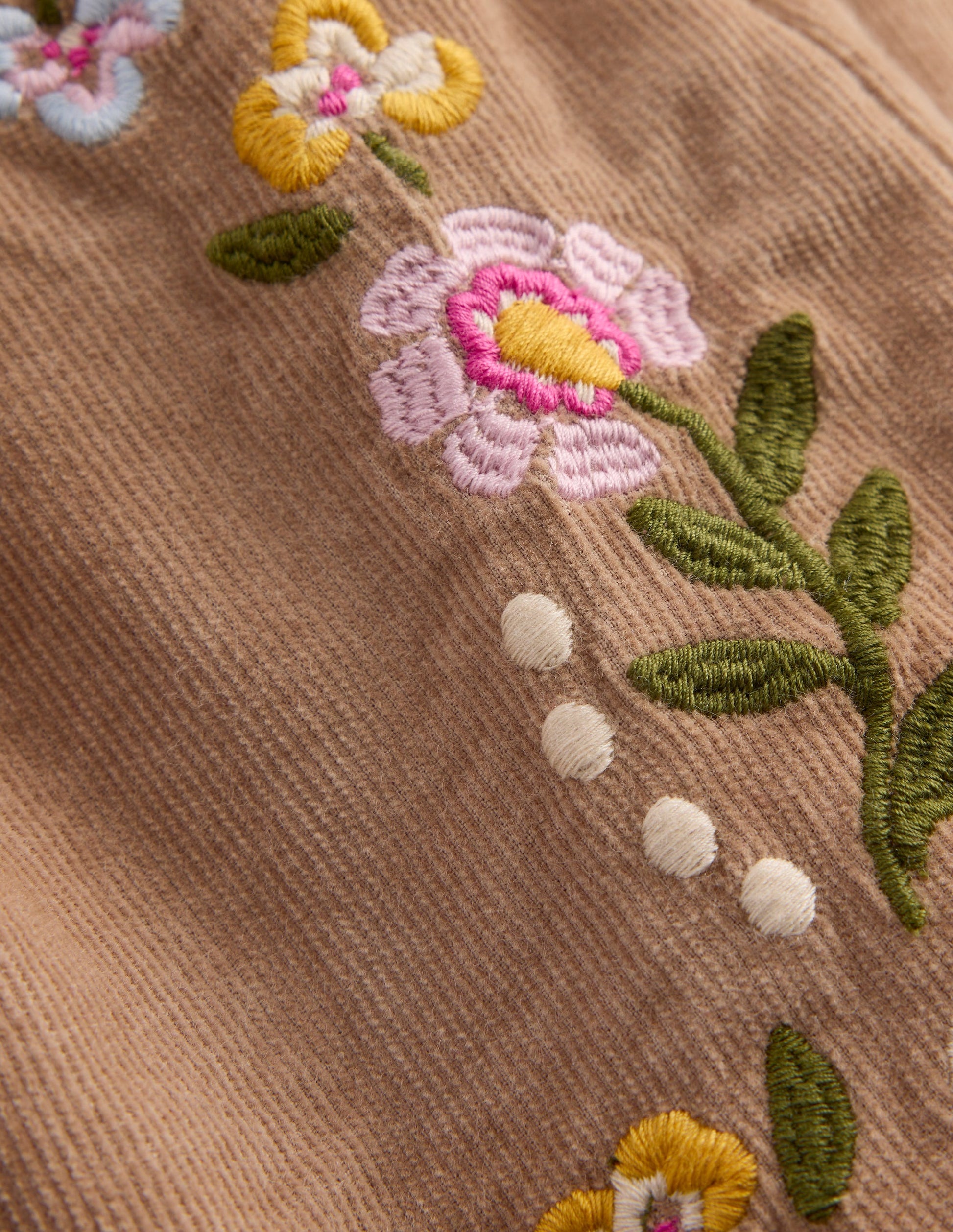 Embroidered Pinny Dress Set-Ginger Embroidery-3