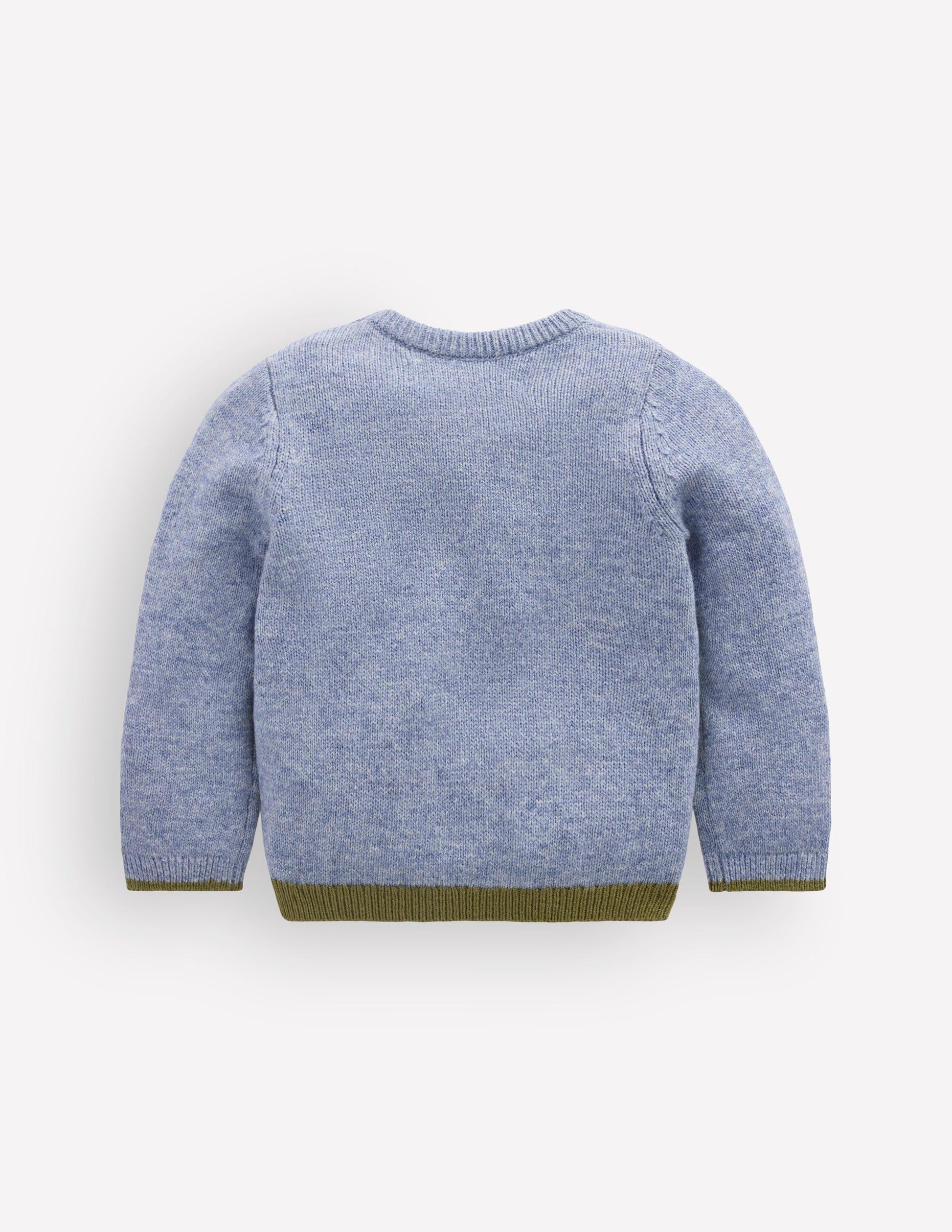 Cotton Logo Jumper-Multi Farm Scene-3