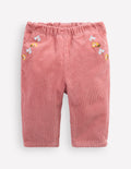 Cotton Cord Trousers-Pink