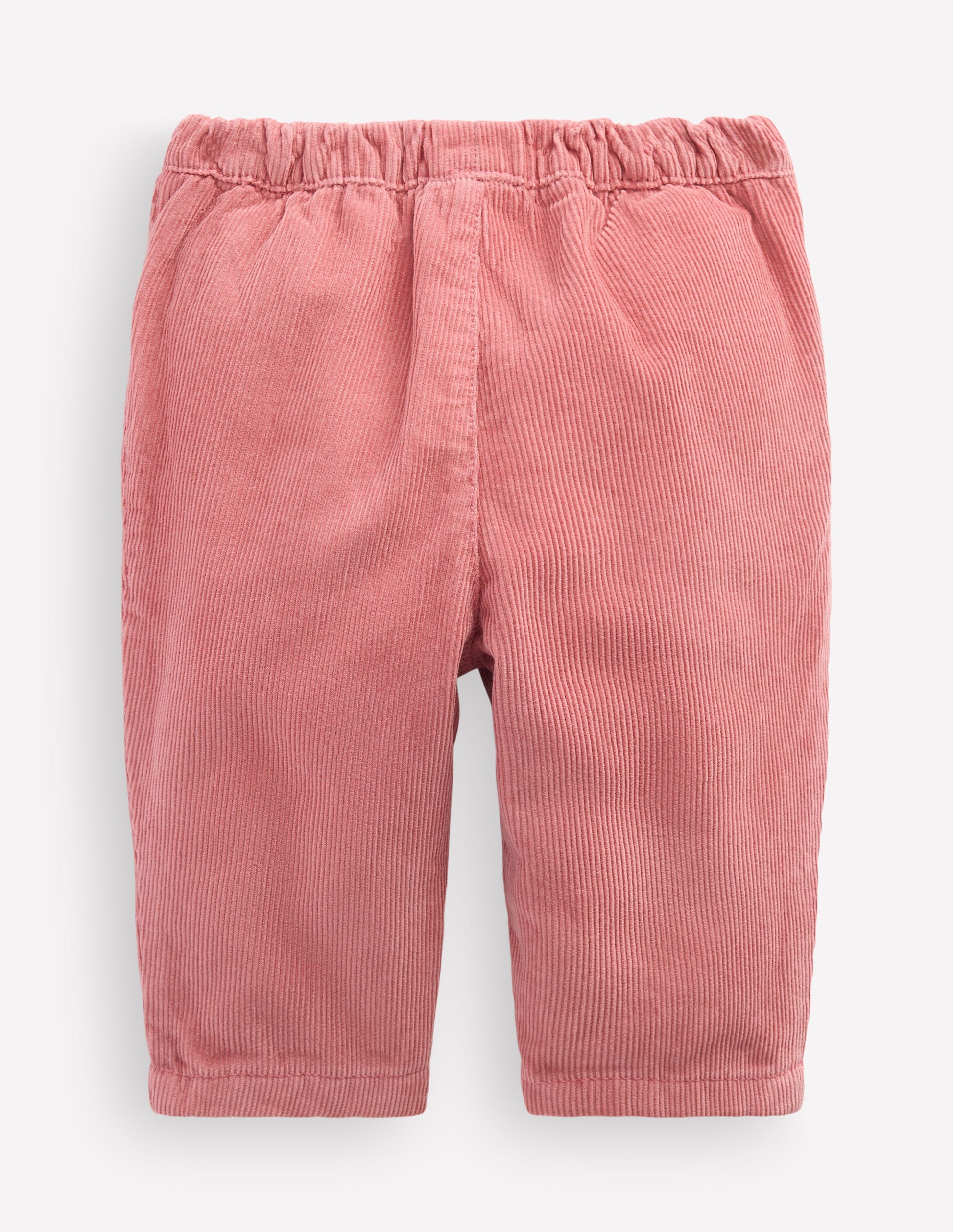 Cotton Cord Trousers-Pink-2