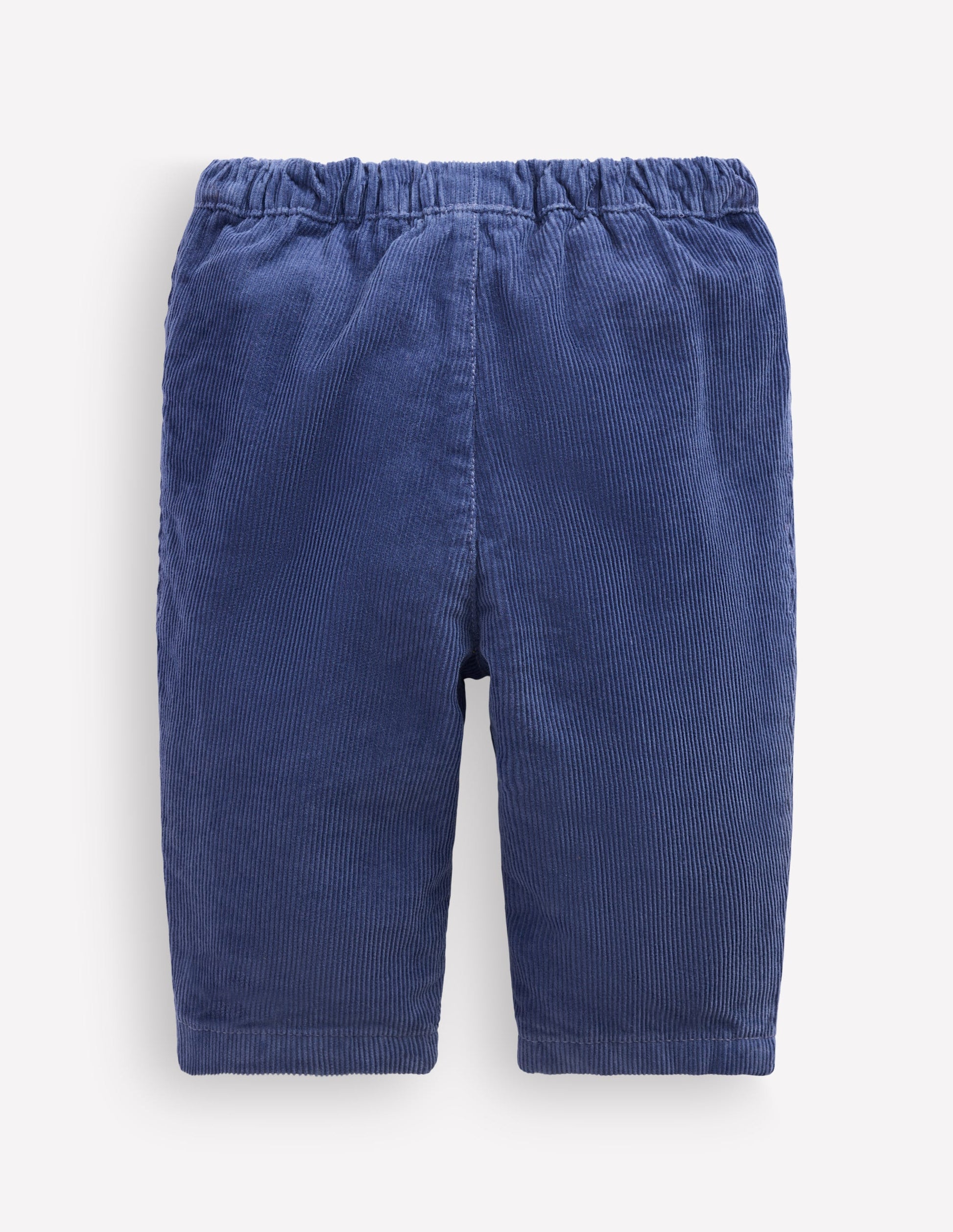Cotton Cord Trousers-Blue-2