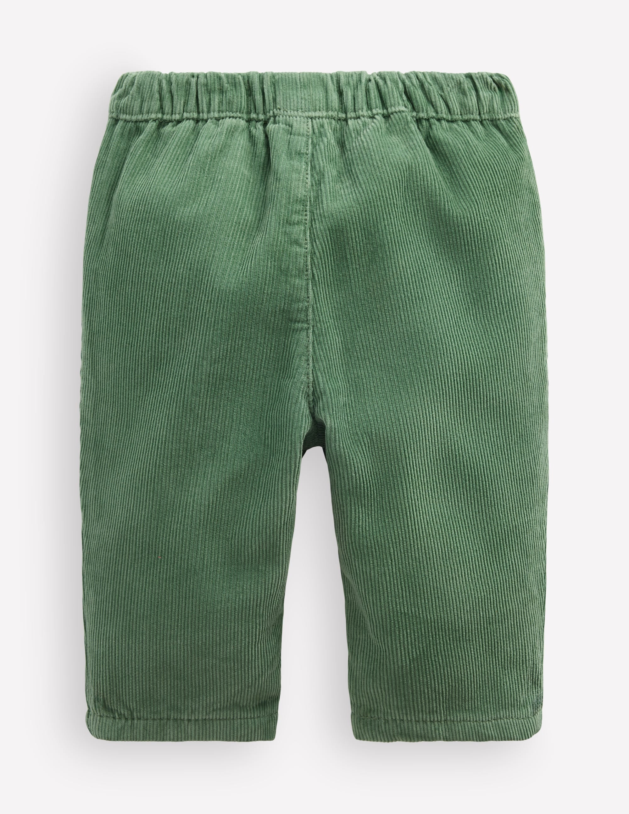 Cotton Cord Trousers-Green - Image 2