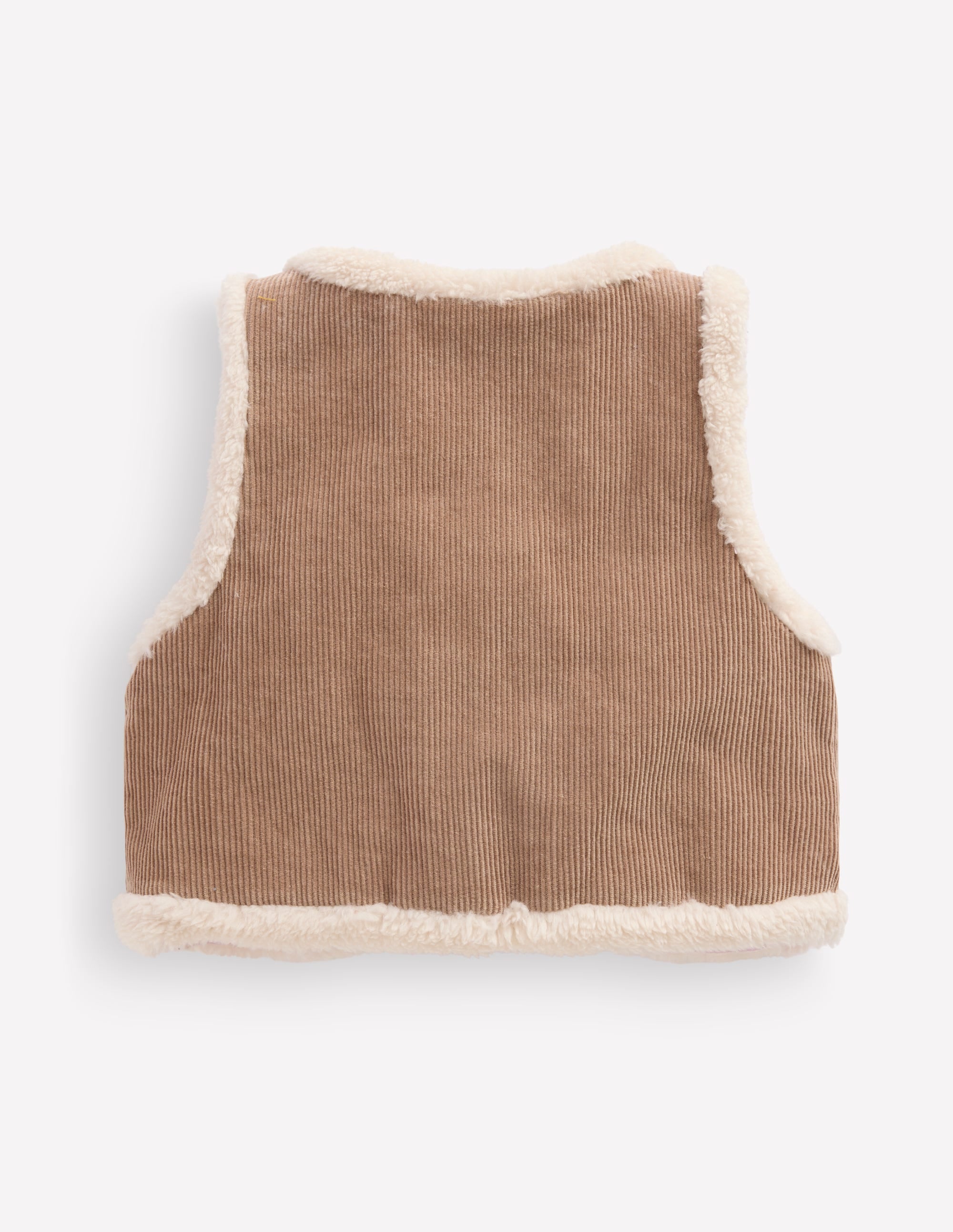 Embroidered Borg Gilet-Neutral Embroidery - Image 7