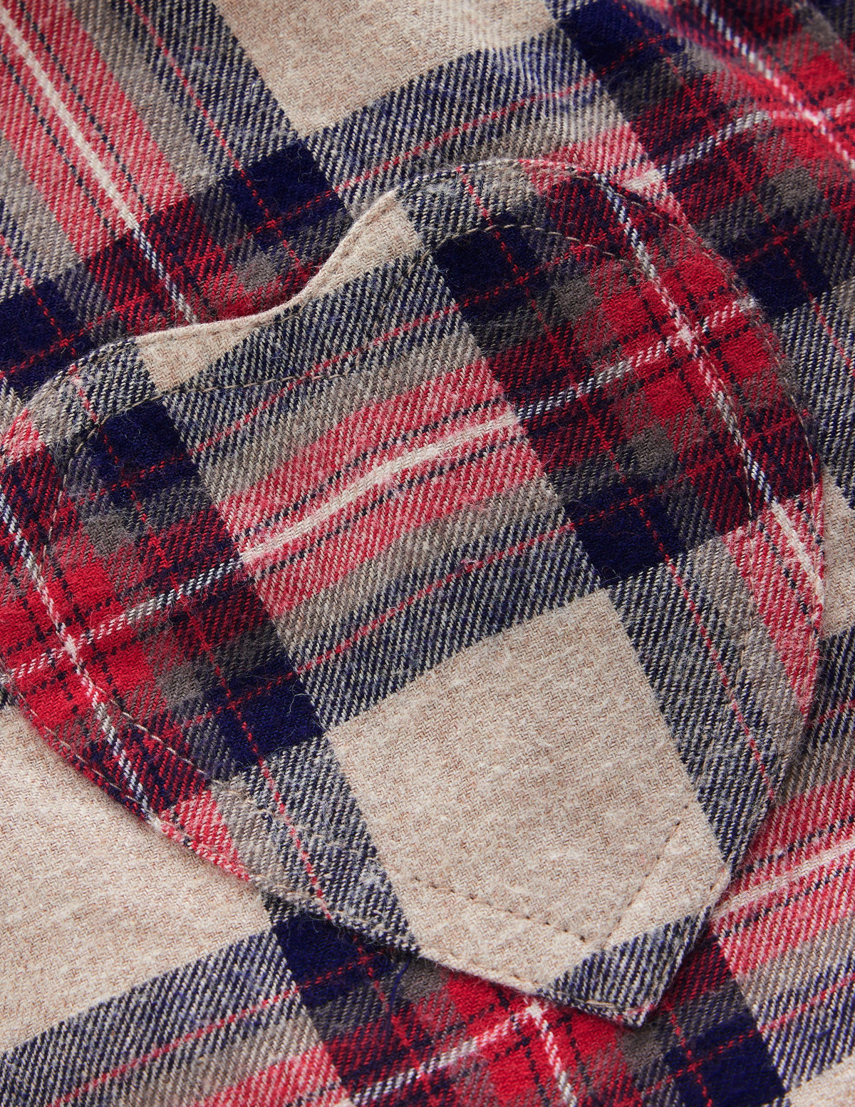 Woven Dungarees Set-Oatmeal Check-4