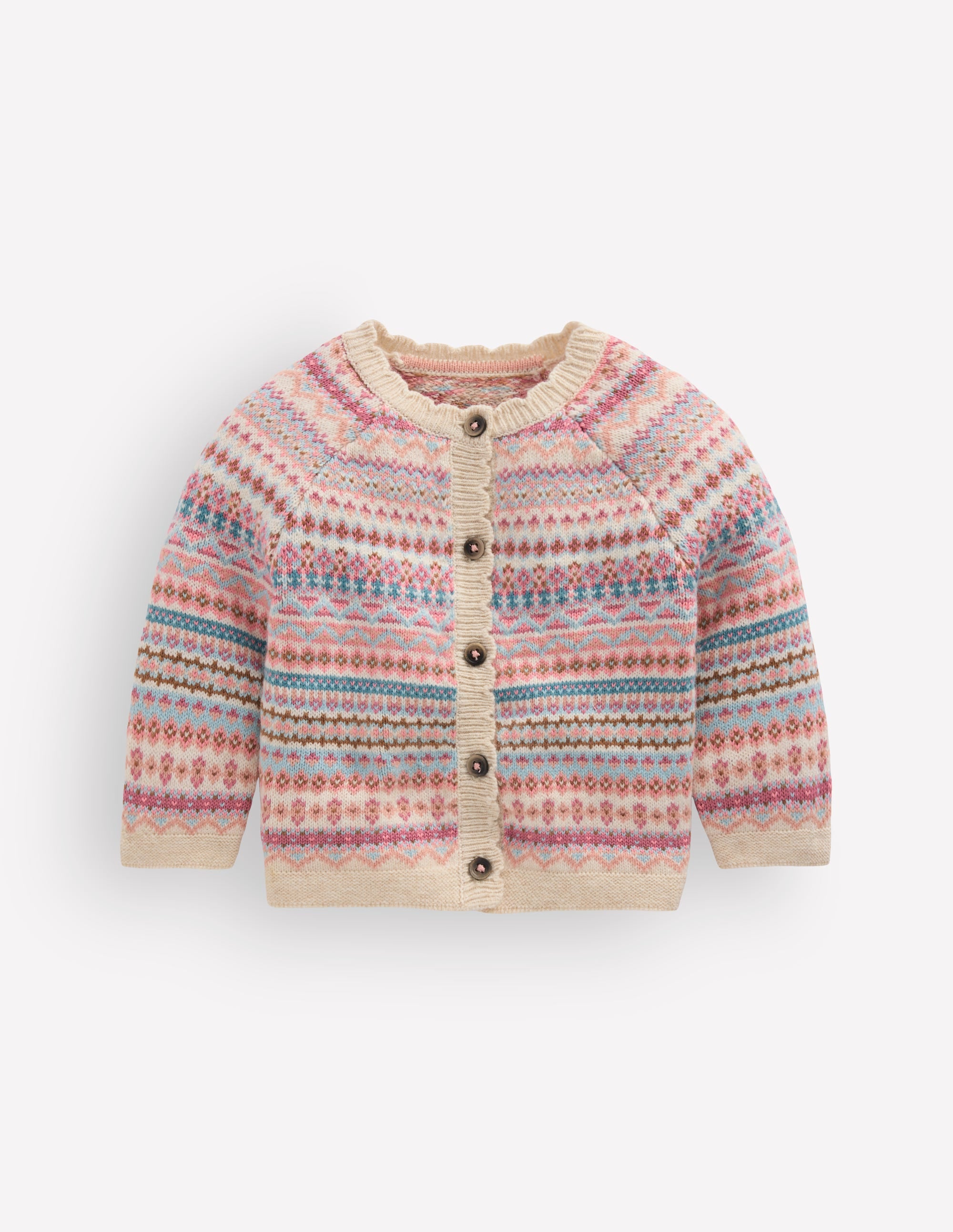 Fair Isle Cardigan-Soft Multi Fair Isle - Image 2